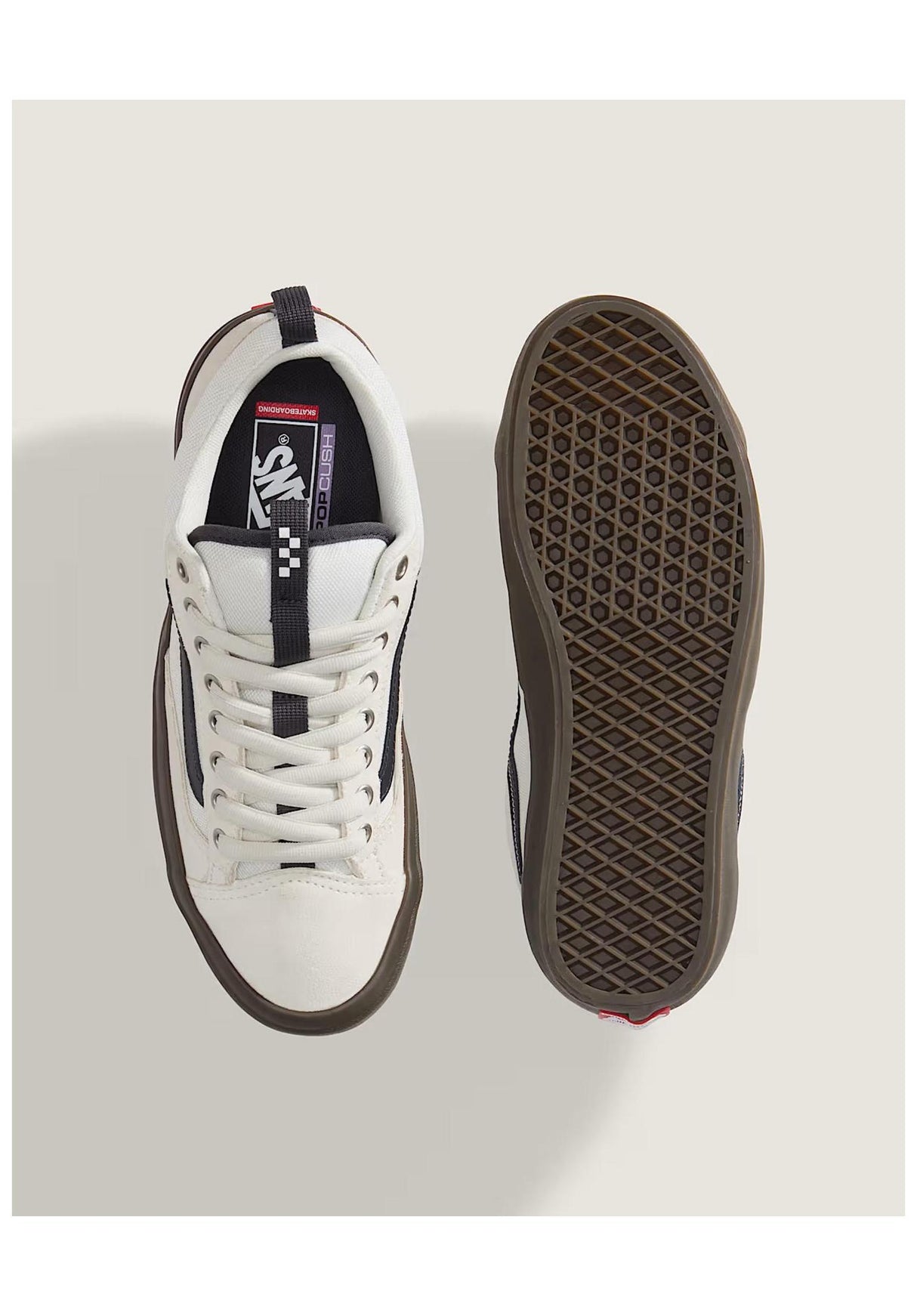 Vans Skate Old Skool 36 + Sko Mænd marshmallow-gum – Detaljevisning 1