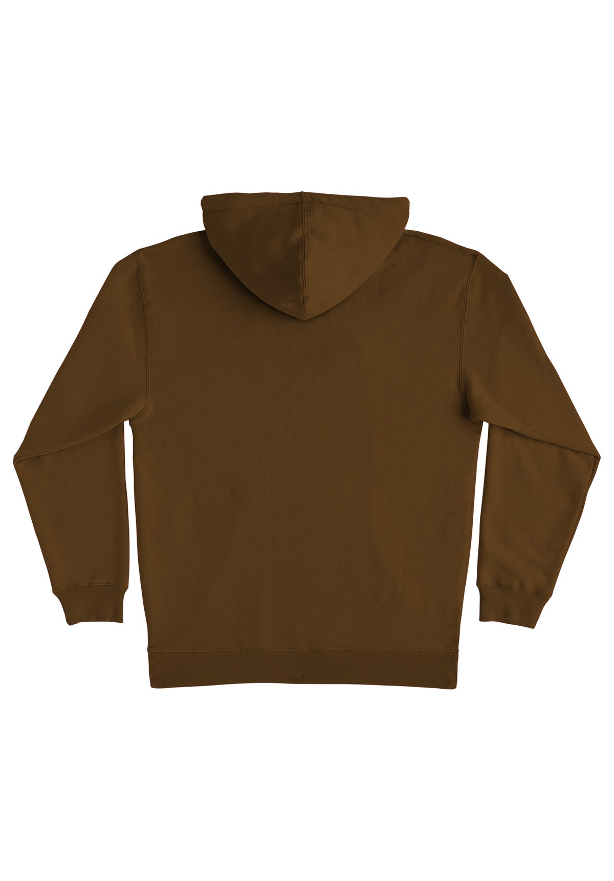 Independent Bar Logo heavyweight Sudadera brown – Vista trasera