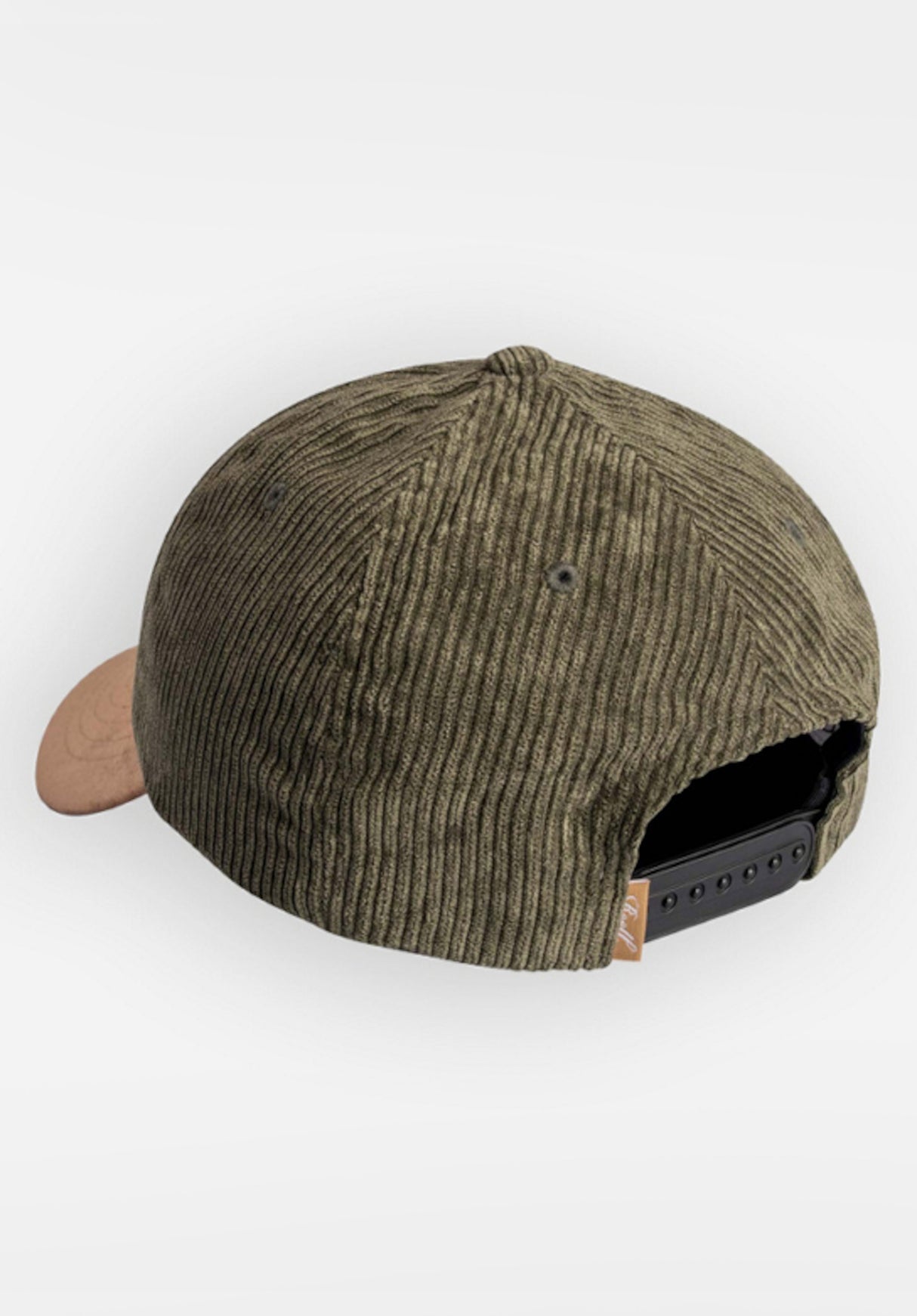 Reell Arc Suede Cap Cap oliveleaf-cord – Achteraanzicht