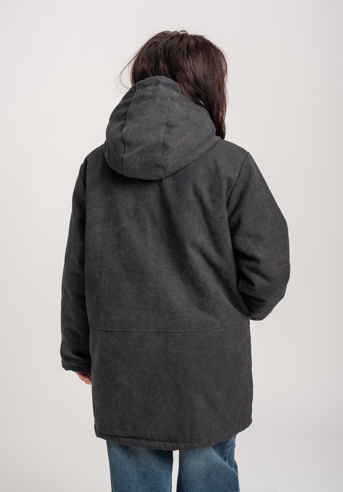 TITUS Baton Winterjakke blackwashed – Detaljevisning 1