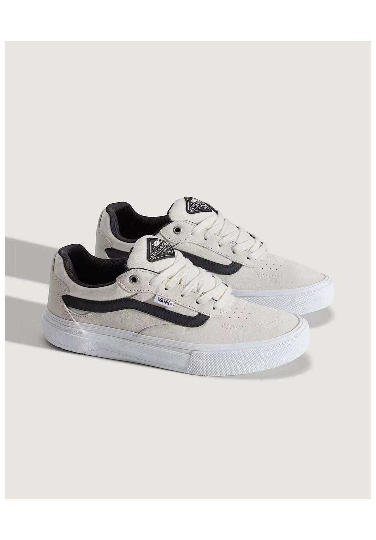 Vans Skate Kyle Walker WaffleCup Mens Shoes white-gunmetal – Back view