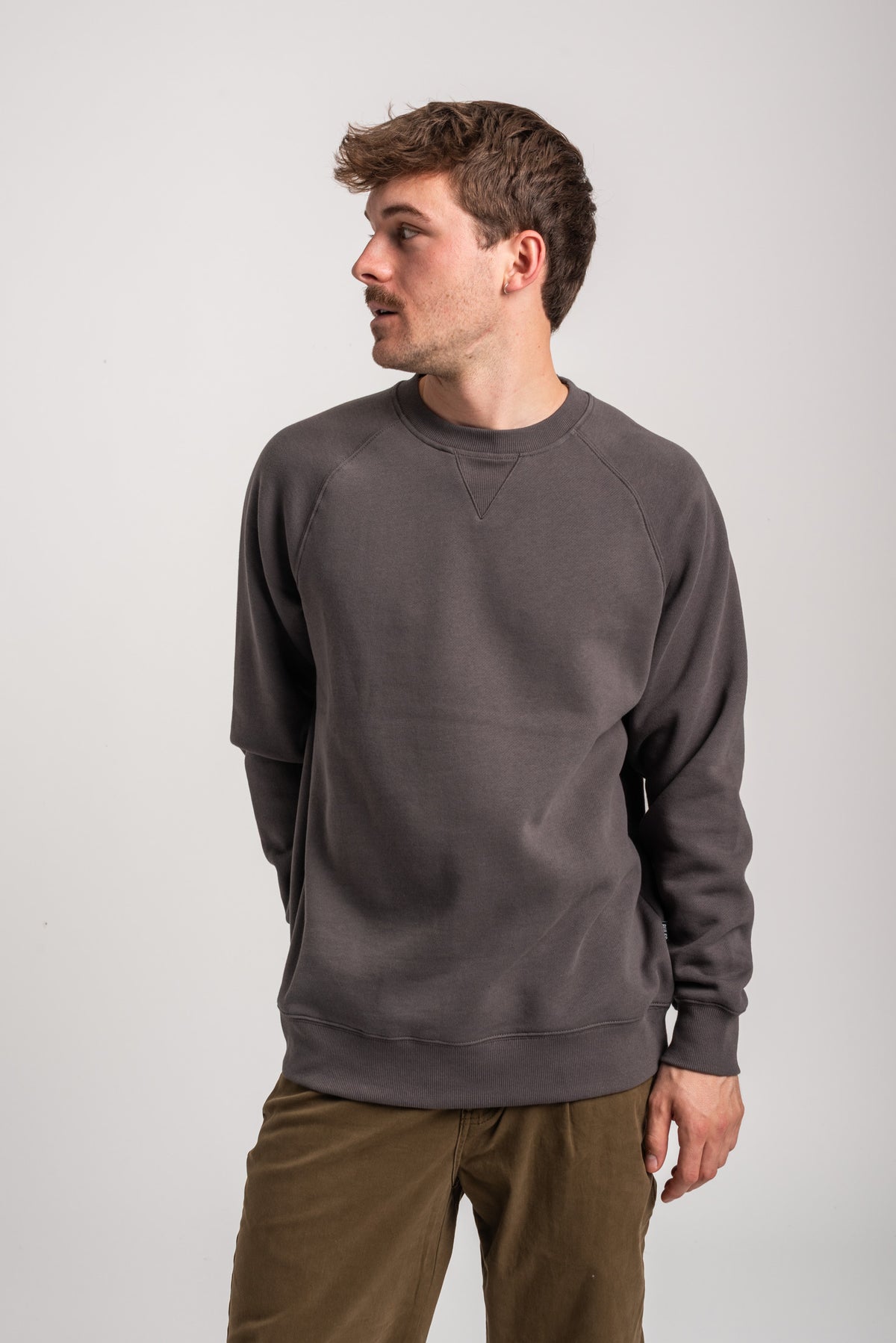 Rules Oriv Felpa leadgrey – Vista posteriore