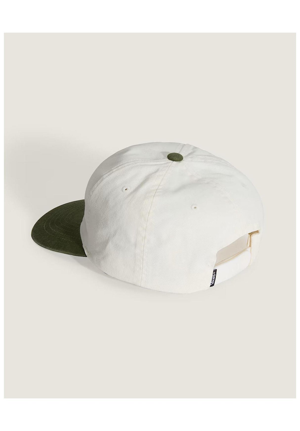 Vans Drop V Logo Snapback Cap green-balsam – Detailweergave 1