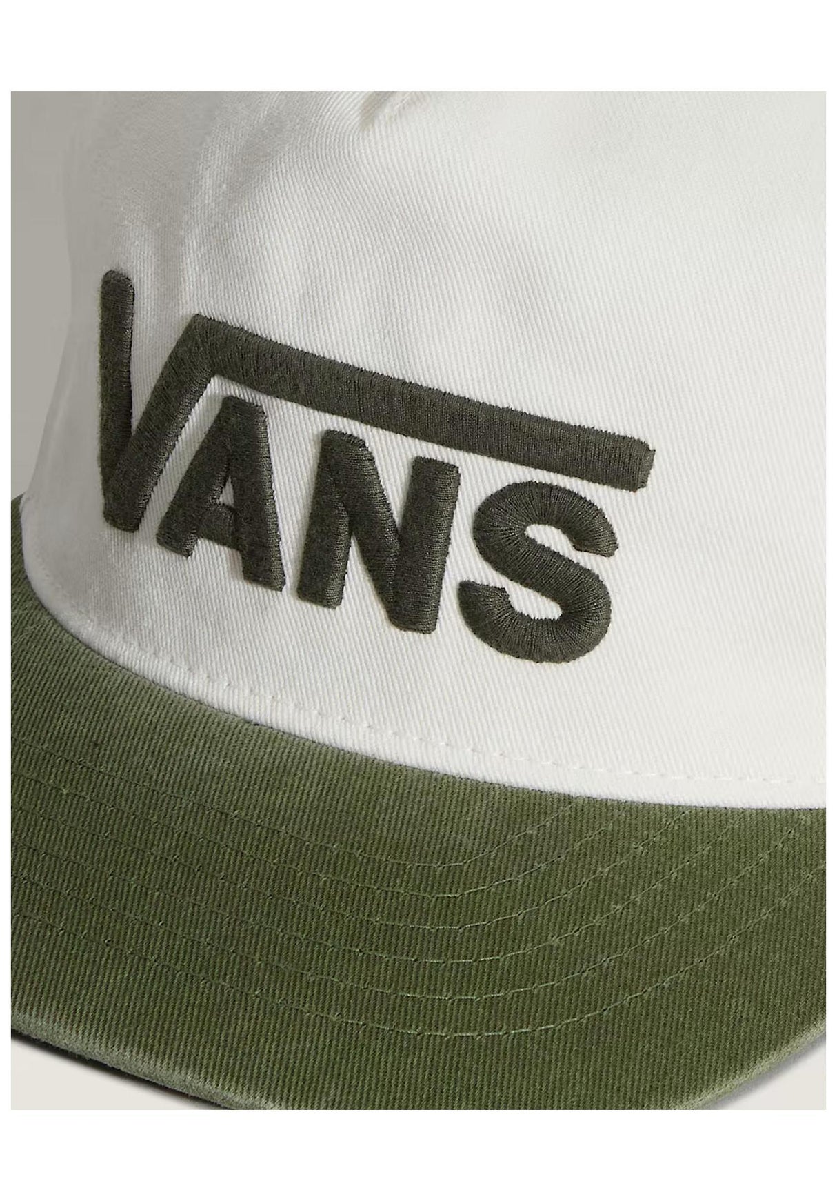 Vans Drop V Logo Snapback Cap green-balsam – Achteraanzicht