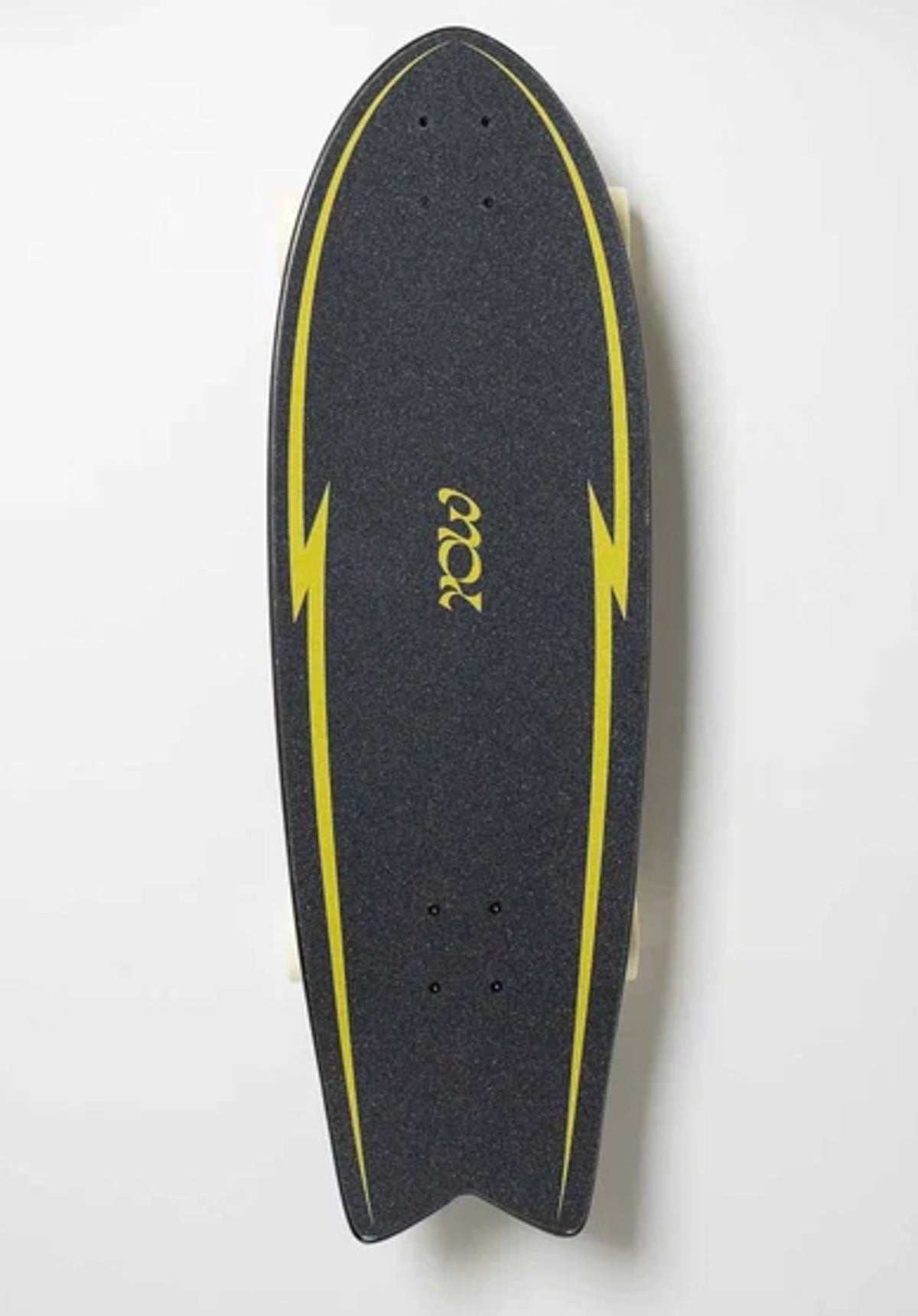 YOW Pipe Power Surfing 32" Surfskate Cruiser Complete black – Back view