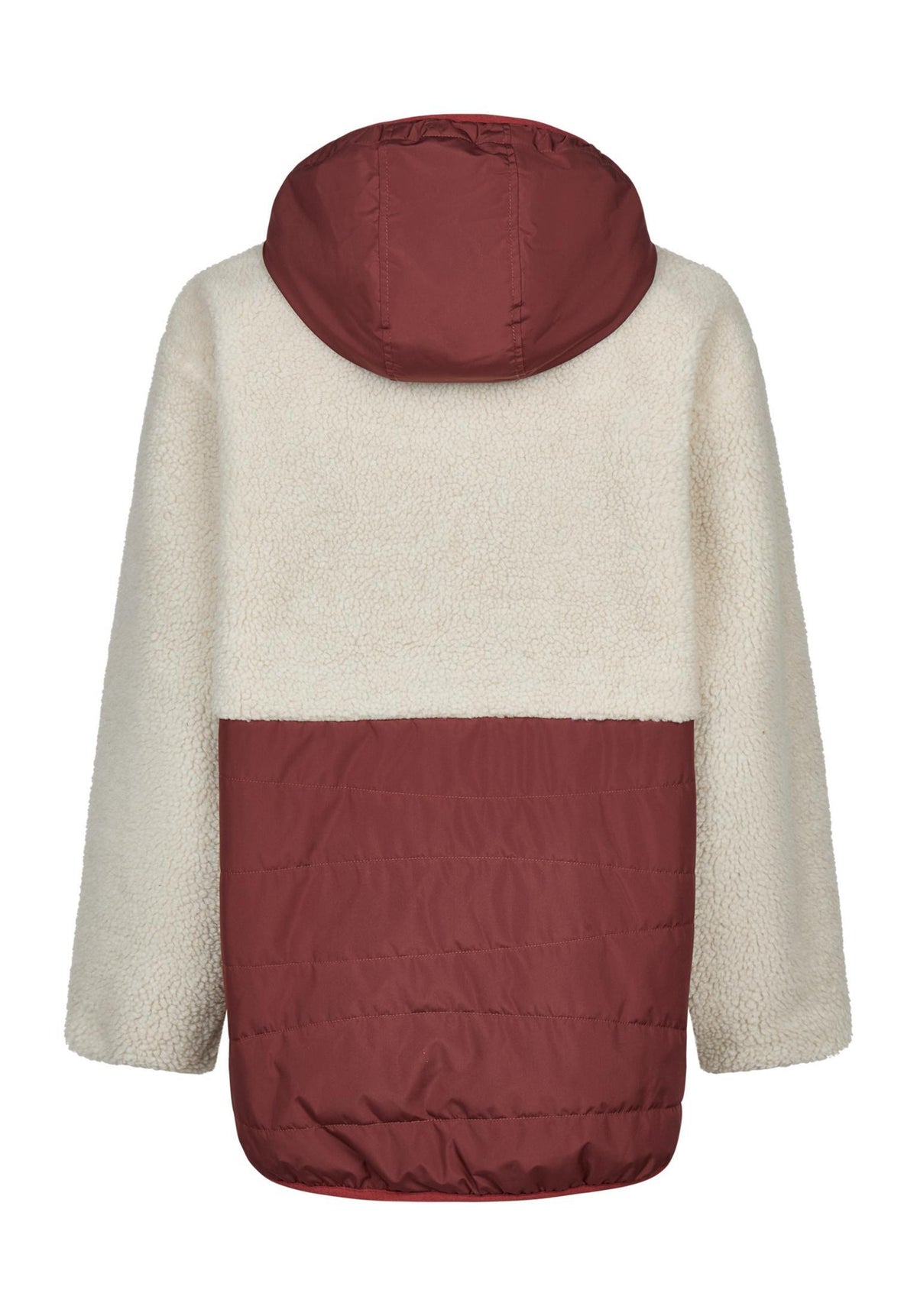 iriedaily Arctik Long Jacket Giacca invernale darkrum – Vista posteriore