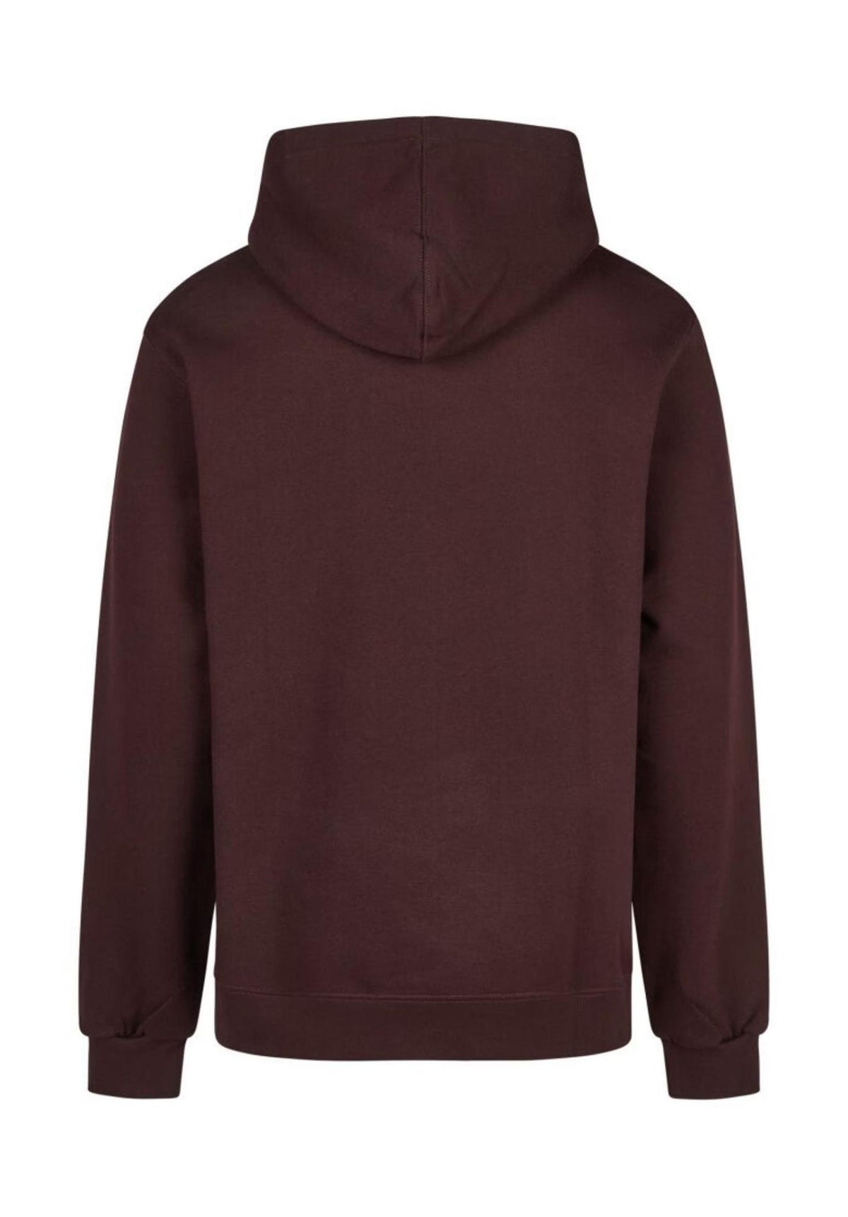 iriedaily Smokin Van Hoodie-sweater aubergine – Achteraanzicht