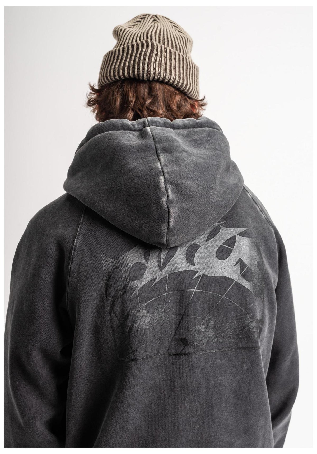 TITUS Heritage Clean Hoodie-sweater blackfaded – Detailweergave 1