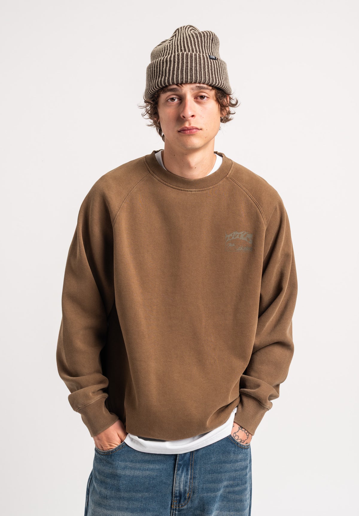 TITUS Heritage Clean Sweatshirt blackfaded – Set bagfra