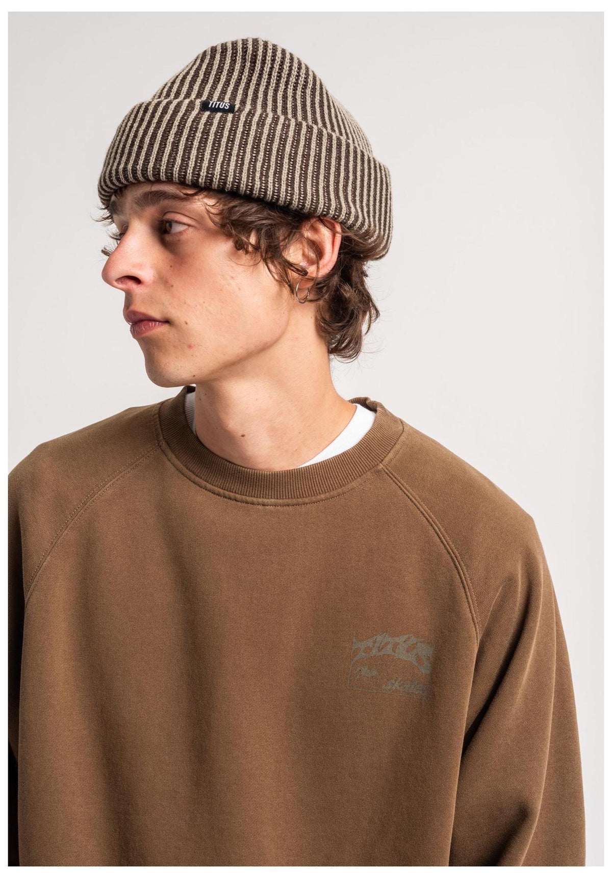 TITUS Heritage Clean Jersey darkolivefaded – Vista de detalle 2