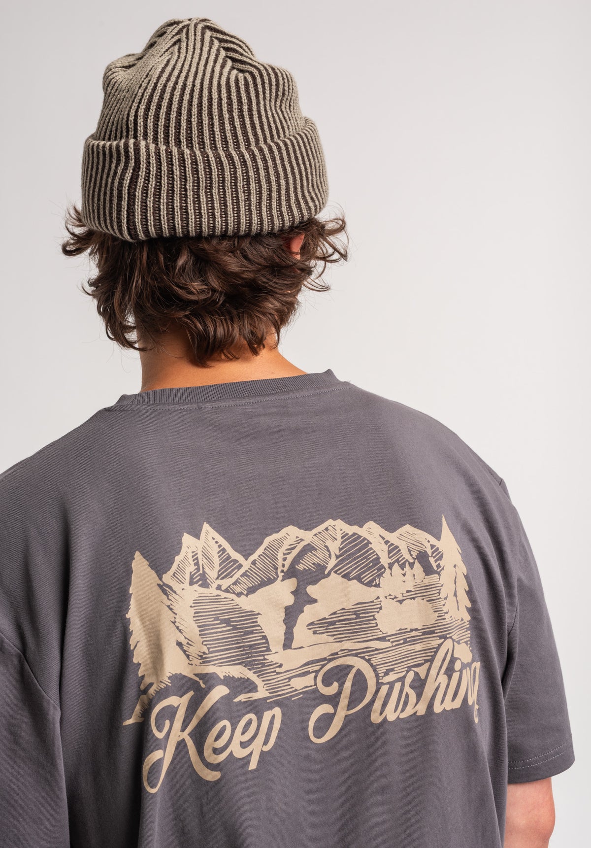 TITUS Nika T-Shirt greyblue – Detail view 1