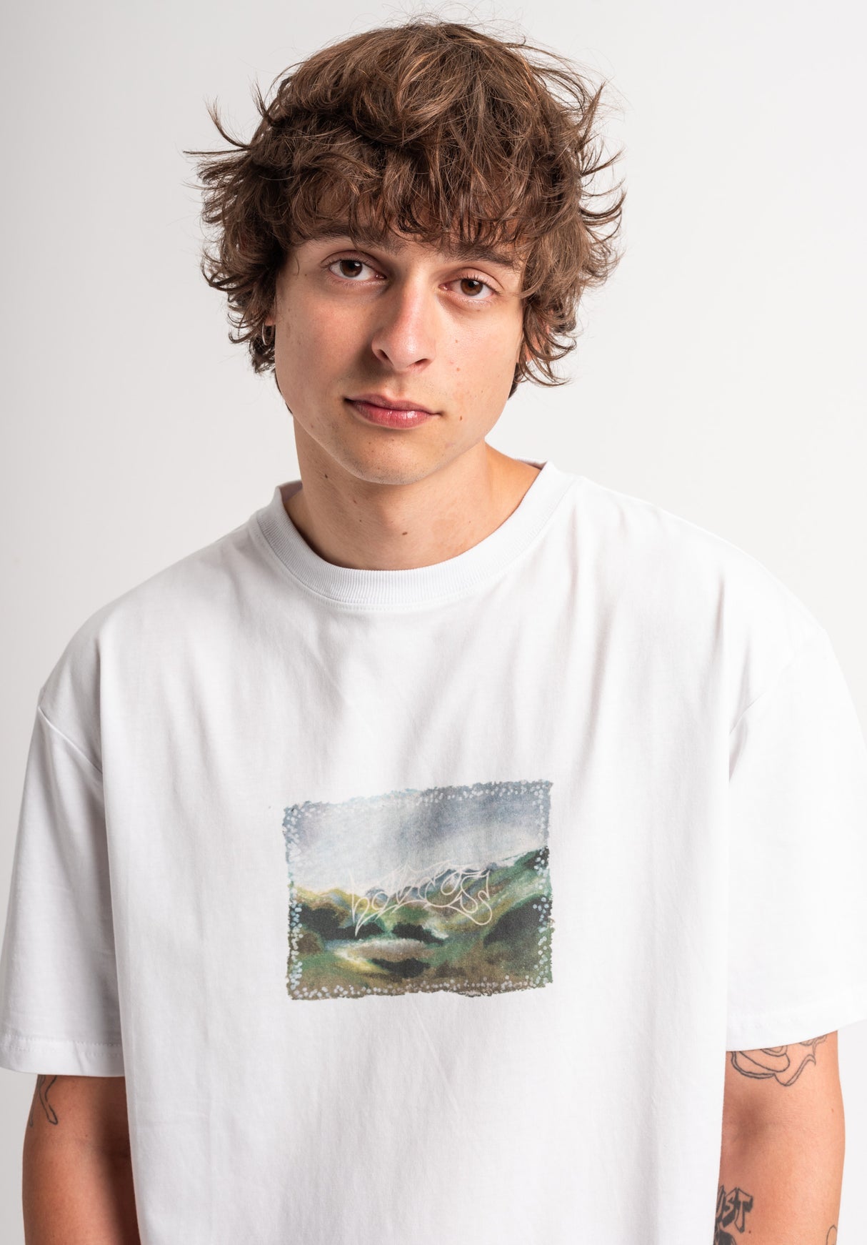 TITUS Lior T-Shirt white – Back view