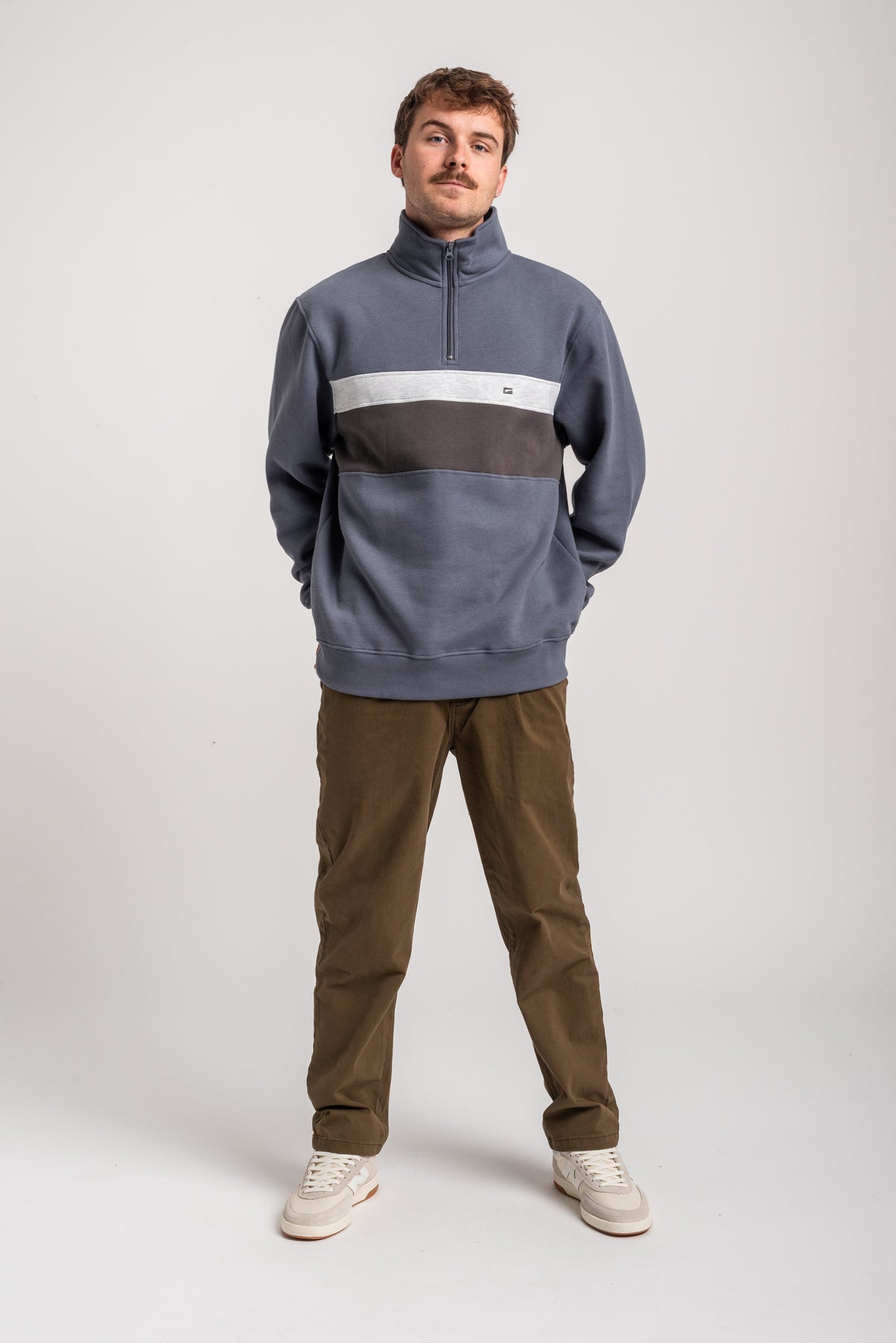 Rules Noen Sweatshirt fogblue-grey – Detailweergave 2