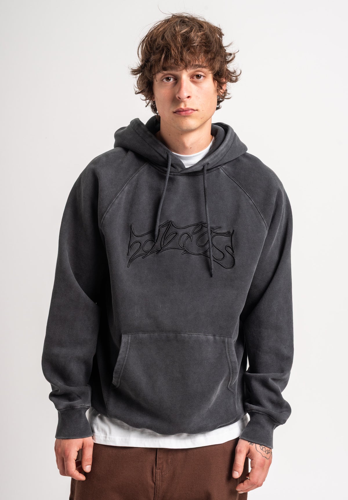 TITUS Classic Typo Sudadera medipetrolfaded – Vista trasera