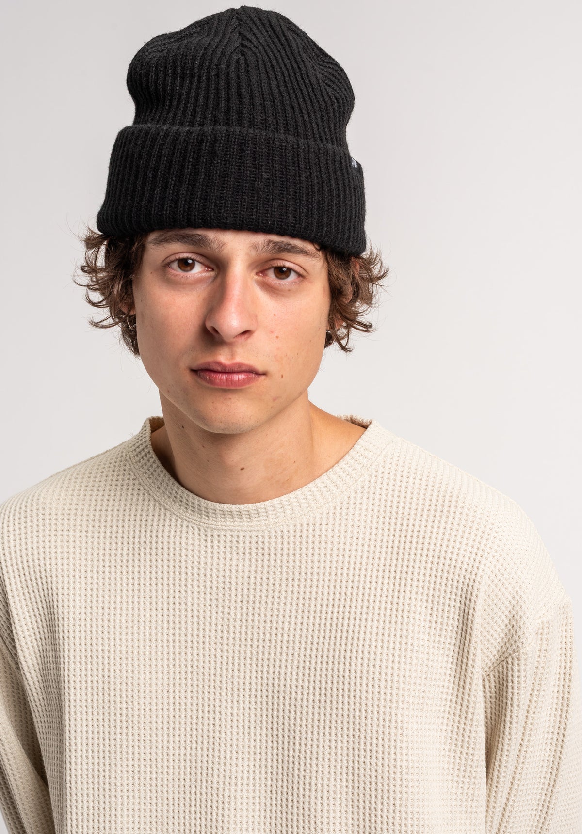 TITUS Waffle Longsleeve offwhite – Back view