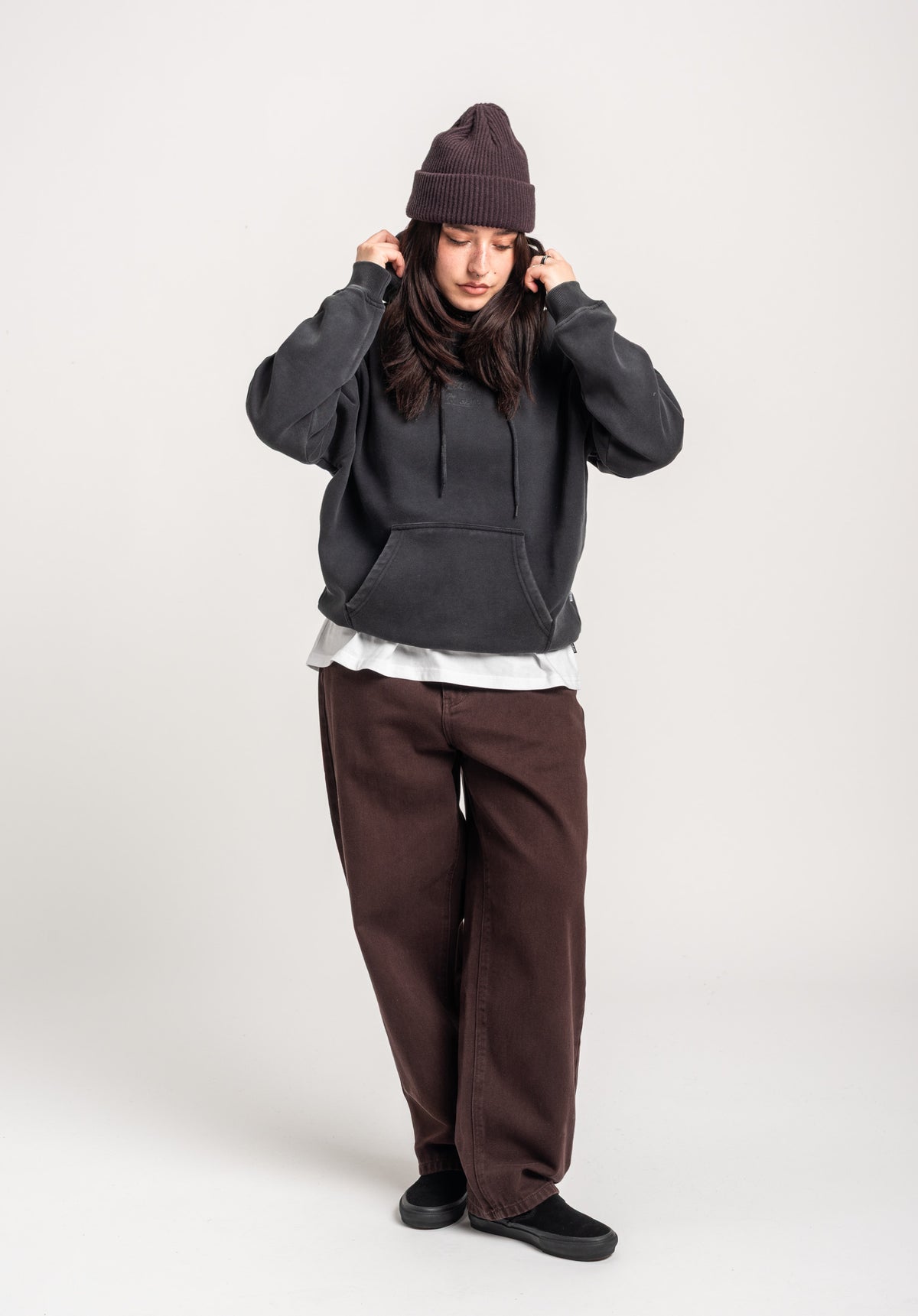 TITUS W Heritage Clean Sudadera blackfaded – Vista lateral