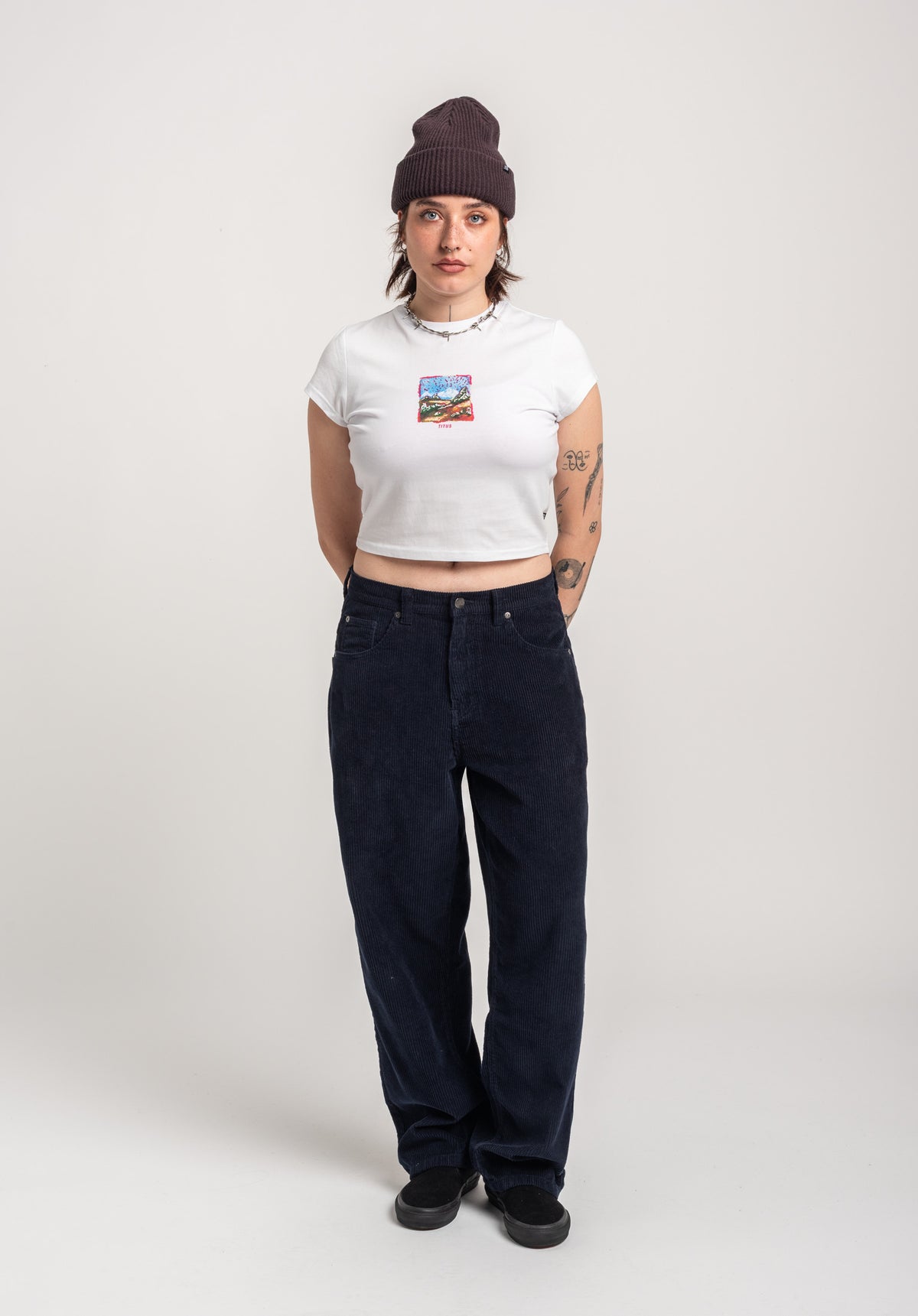 TITUS Ranka T-shirt white – Detailweergave 1