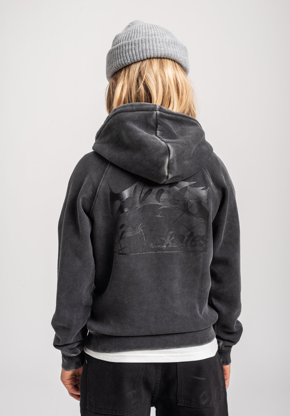 TITUS Heritage Clean Kids Sweat à capuche blackfaded – Vue de dos