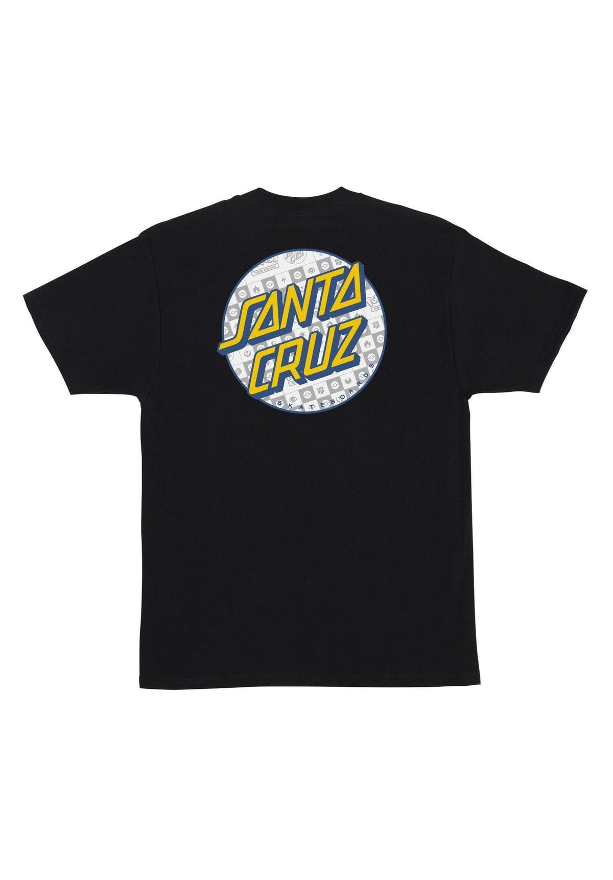 Santa-Cruz Pokémon Energy Dot Heavyweight T-Shirt black – Back view