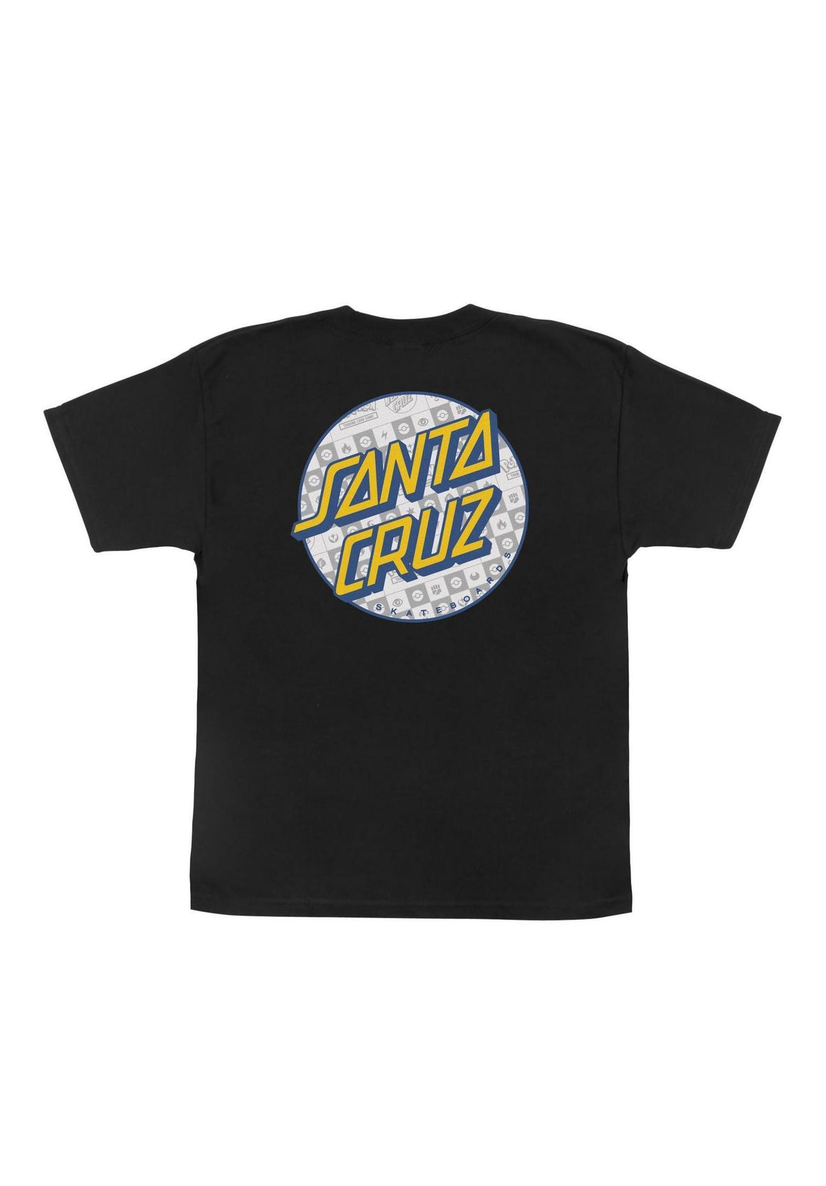 Santa-Cruz Pokémon Energy Dot Youth Midweight T-Shirt black – Back view