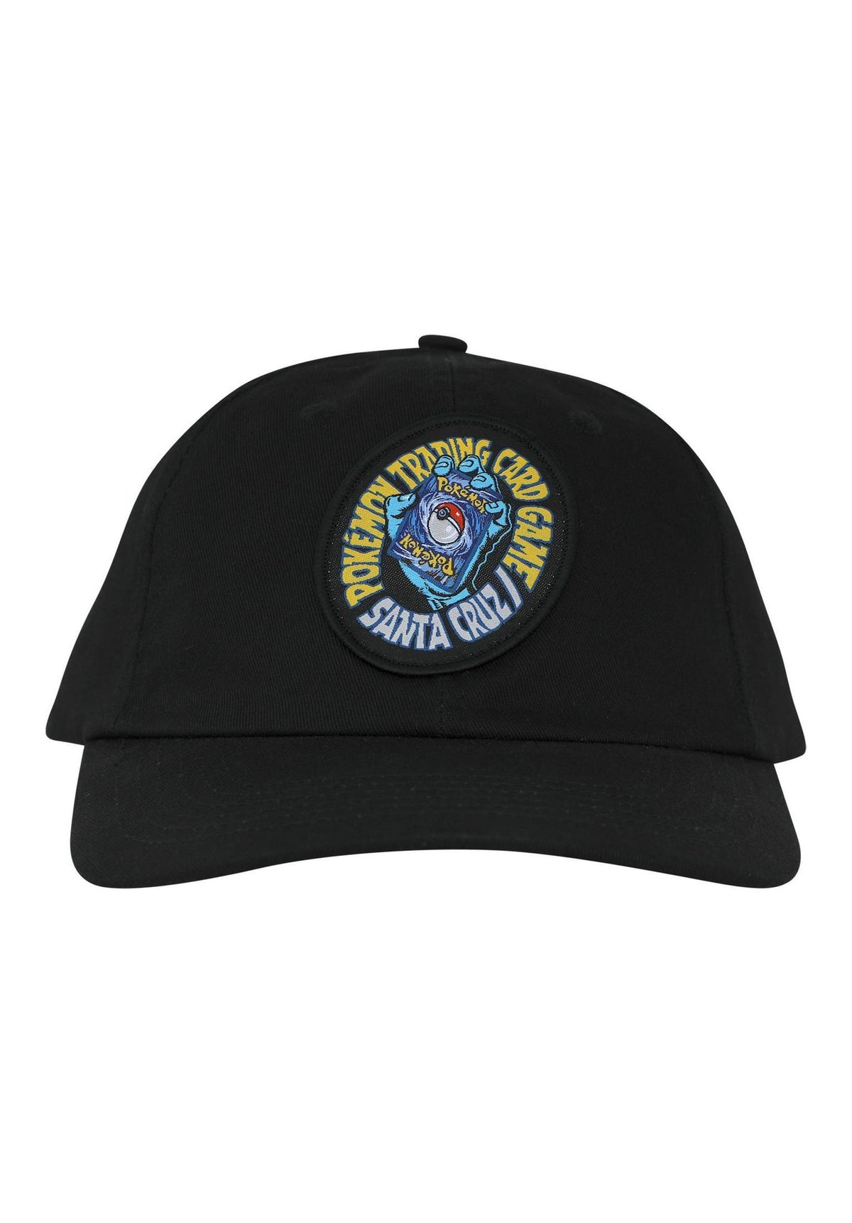 Santa-Cruz Pokémon TCG Hand Low Unstructured Precurve Snapbac Gorra black – Vista trasera