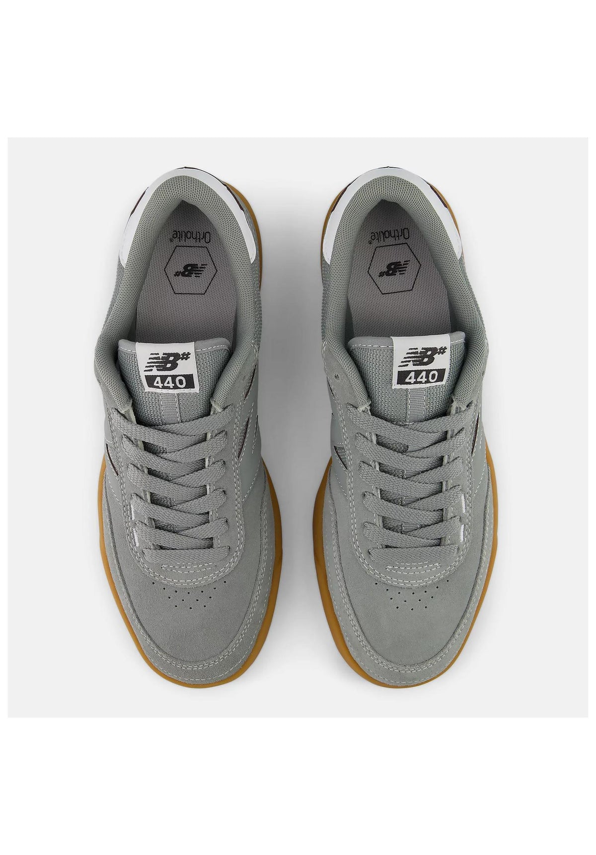 New Balance Numeric 440 V2 Mens Shoes grey-gum – Detail view 2