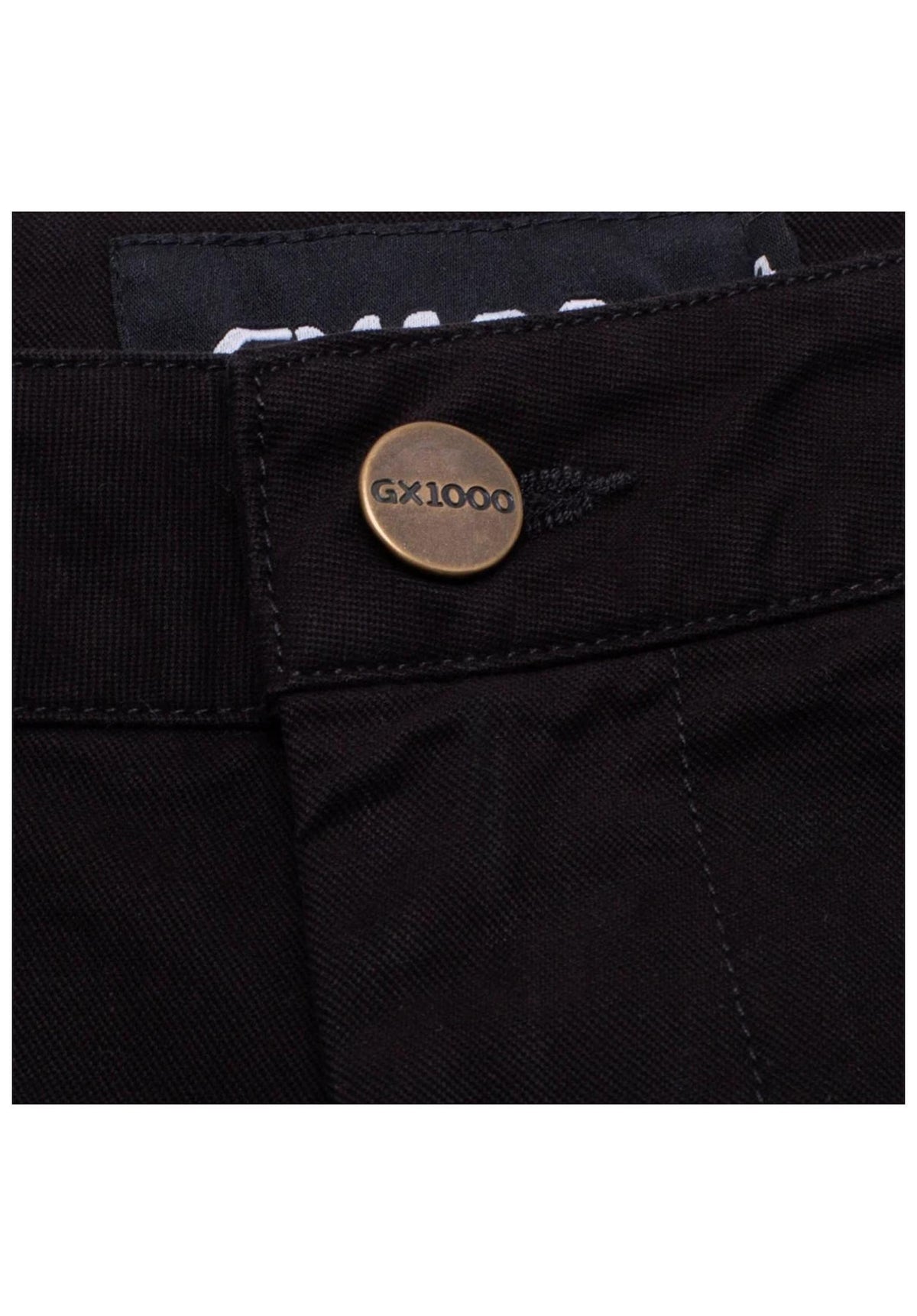 GX1000 Double Knee Pantalon black-twill – Vue de détail 1