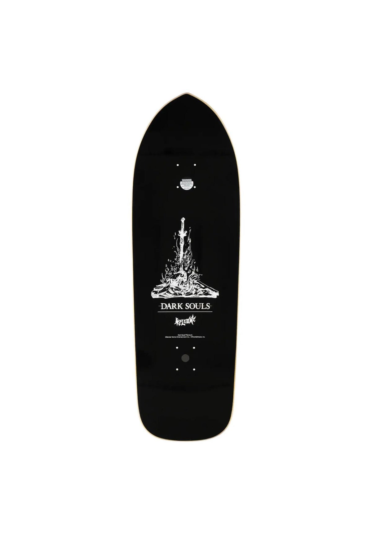 Welcome x Dark Souls Cinder on Black Magic Bullet 2.0 Deck black – Back view