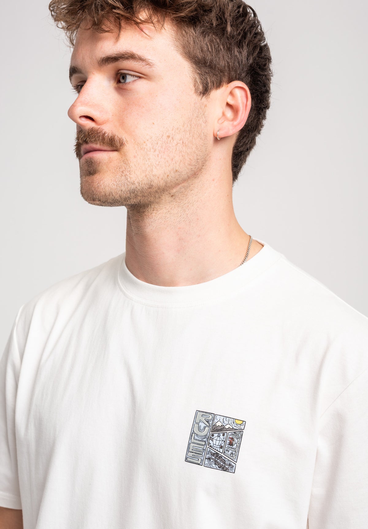 Rules New Terrain Camiseta offwhite – Vista de detalle 2