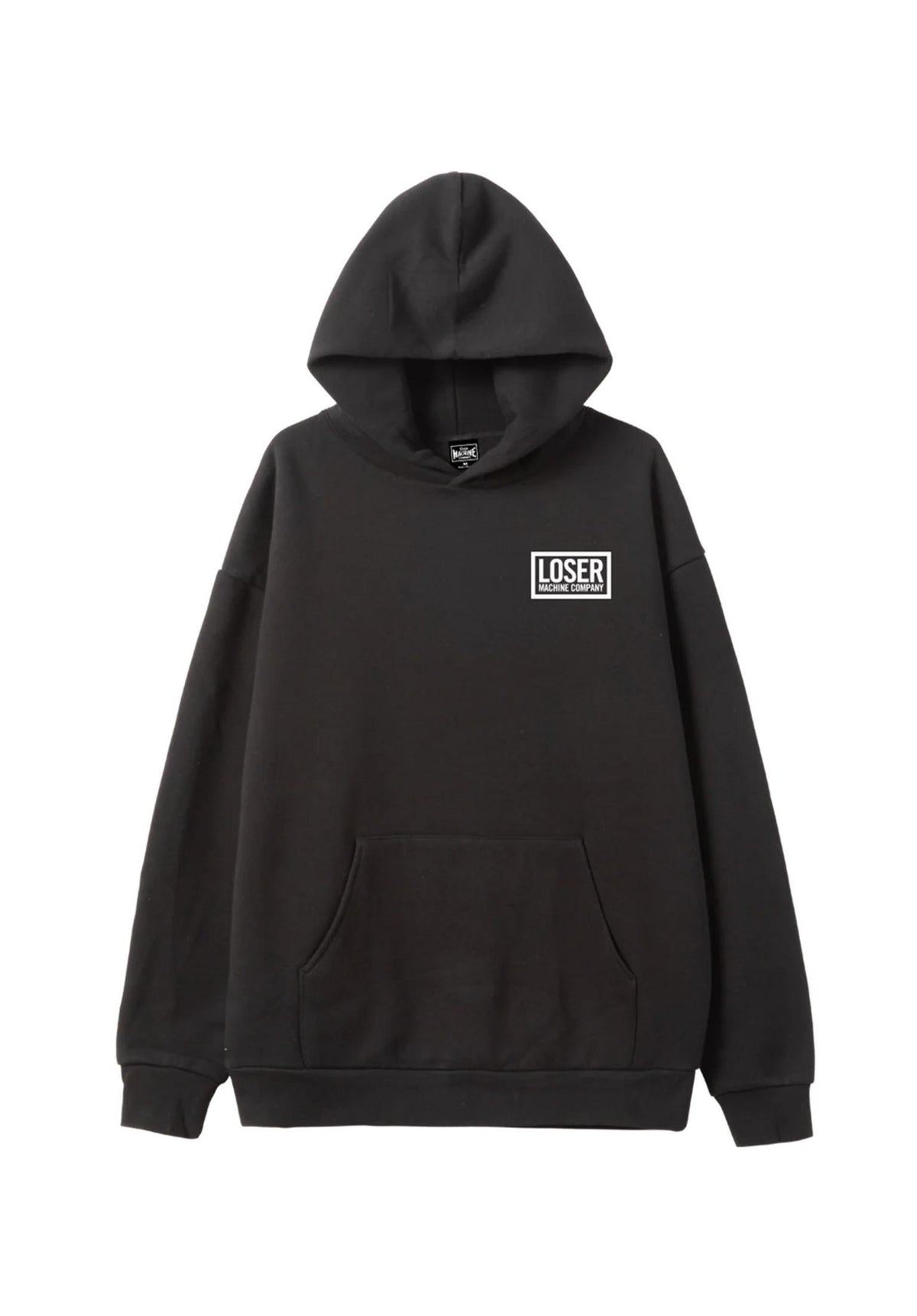 Loser-Machine Loser Box '09 Heavyweight Sudadera black – Vista trasera