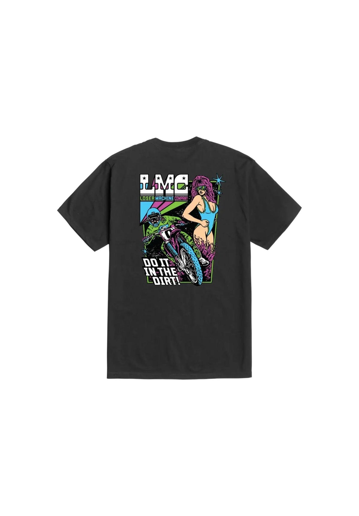 Loser-Machine Do It In The Dirt T-shirt black – Achteraanzicht