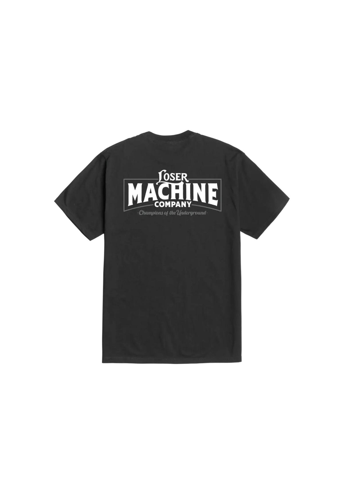 Loser-Machine Benchmark T-shirt black – Achteraanzicht