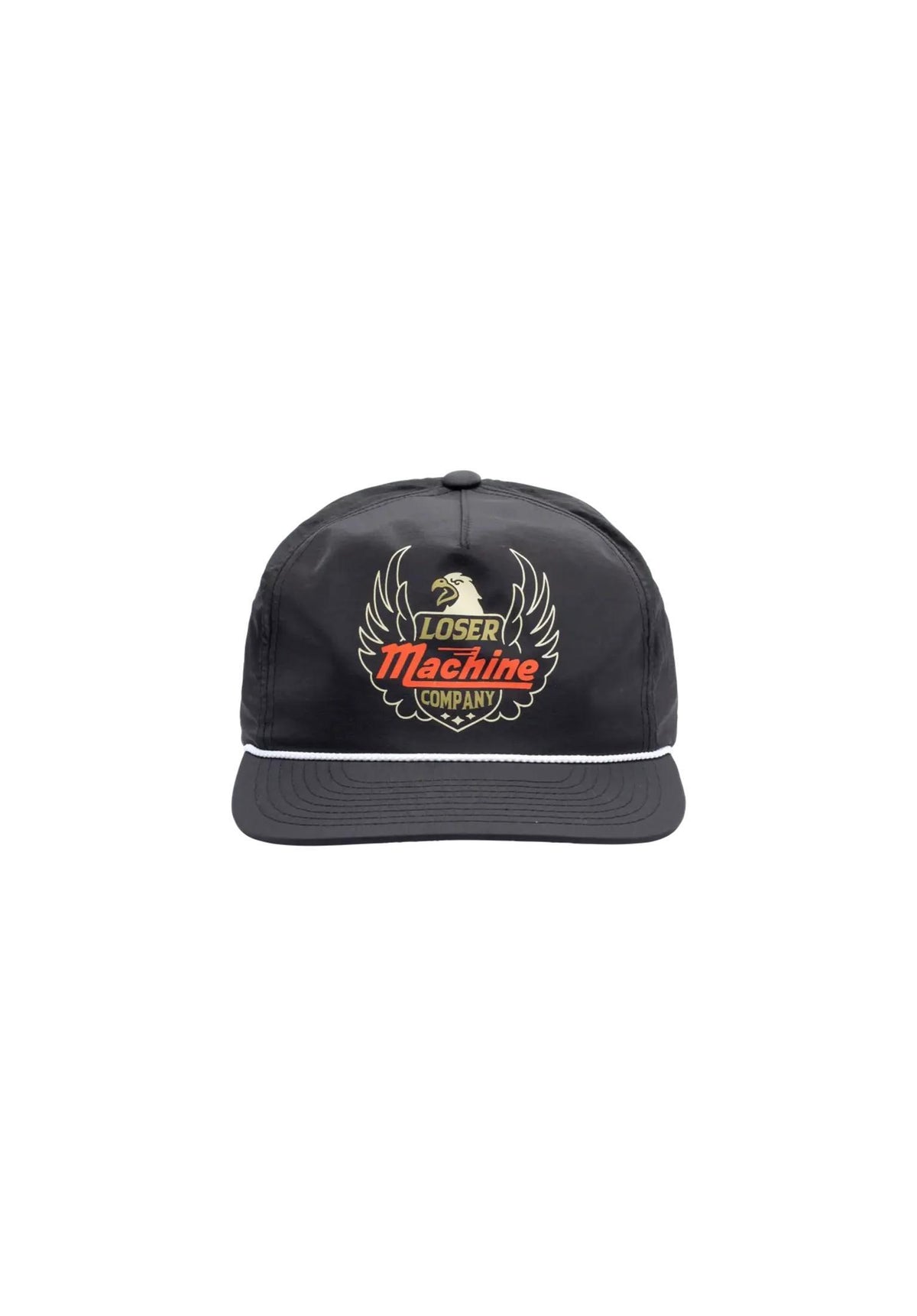 Loser-Machine Winston 5-Panel Unstructured Snapback Cap black – Detailweergave 2