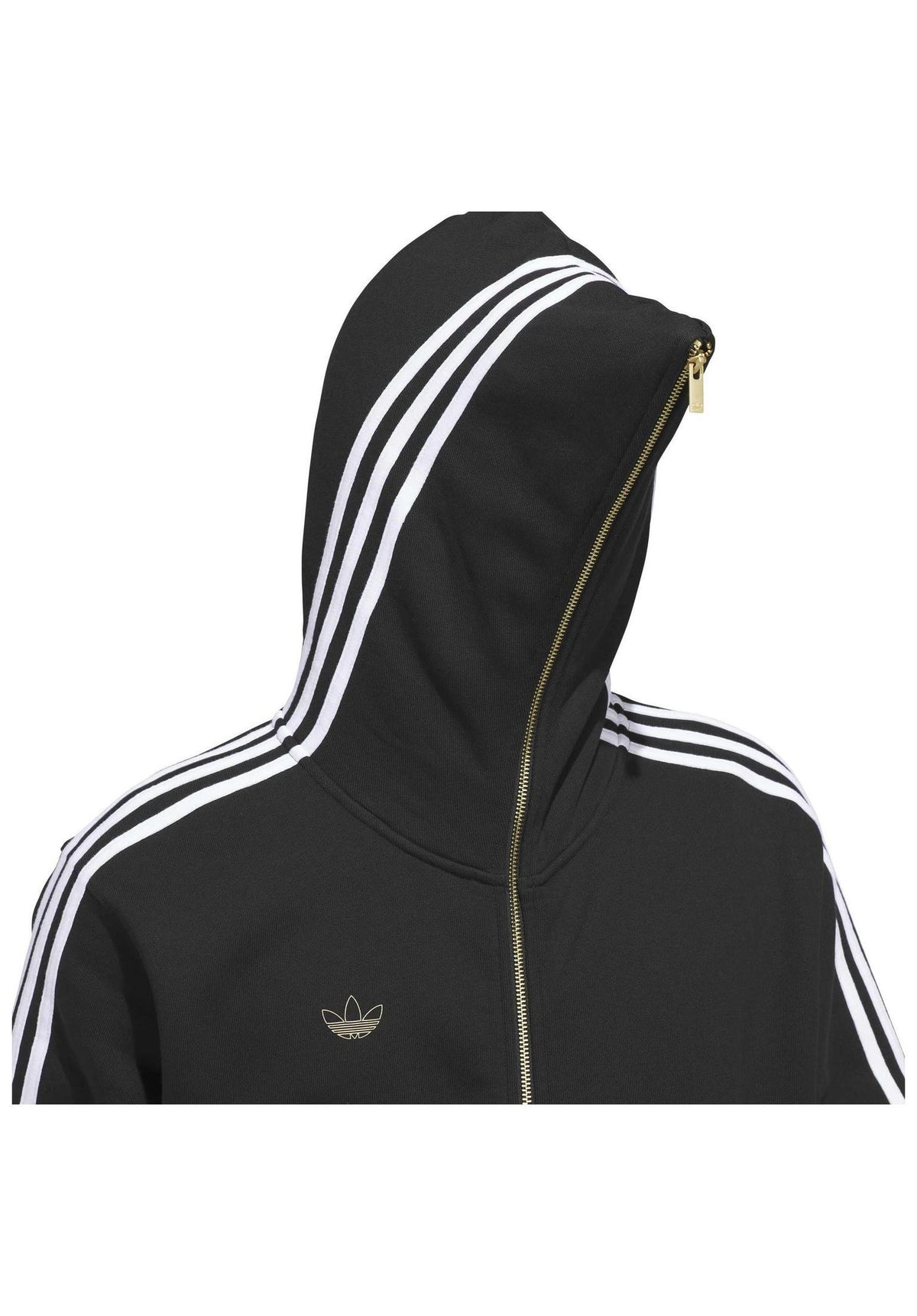 adidas-skateboarding Tysh Trck Jckt Zip-Hoodie black-white – Detail view 2