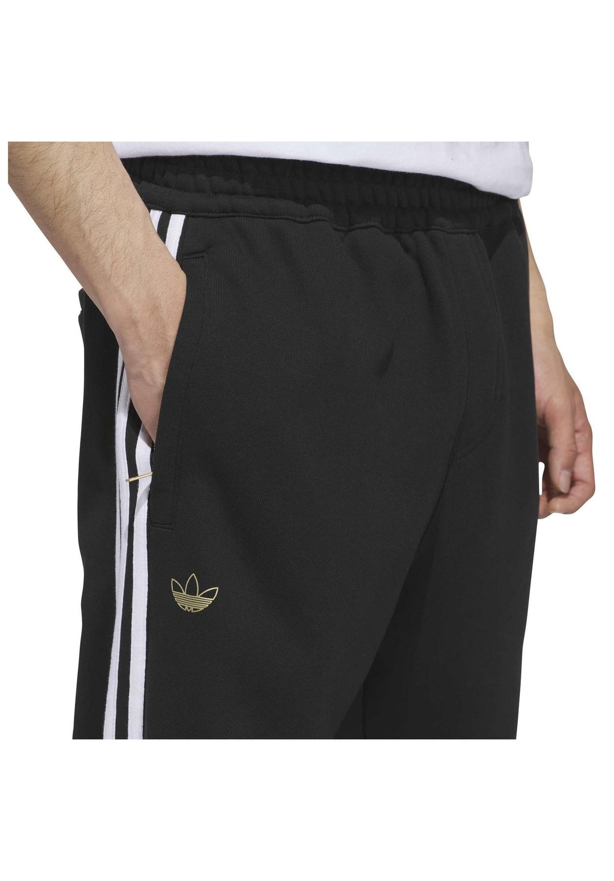 adidas-skateboarding Tysh Trck Pnt Sweatpants black-white – Detail view 1