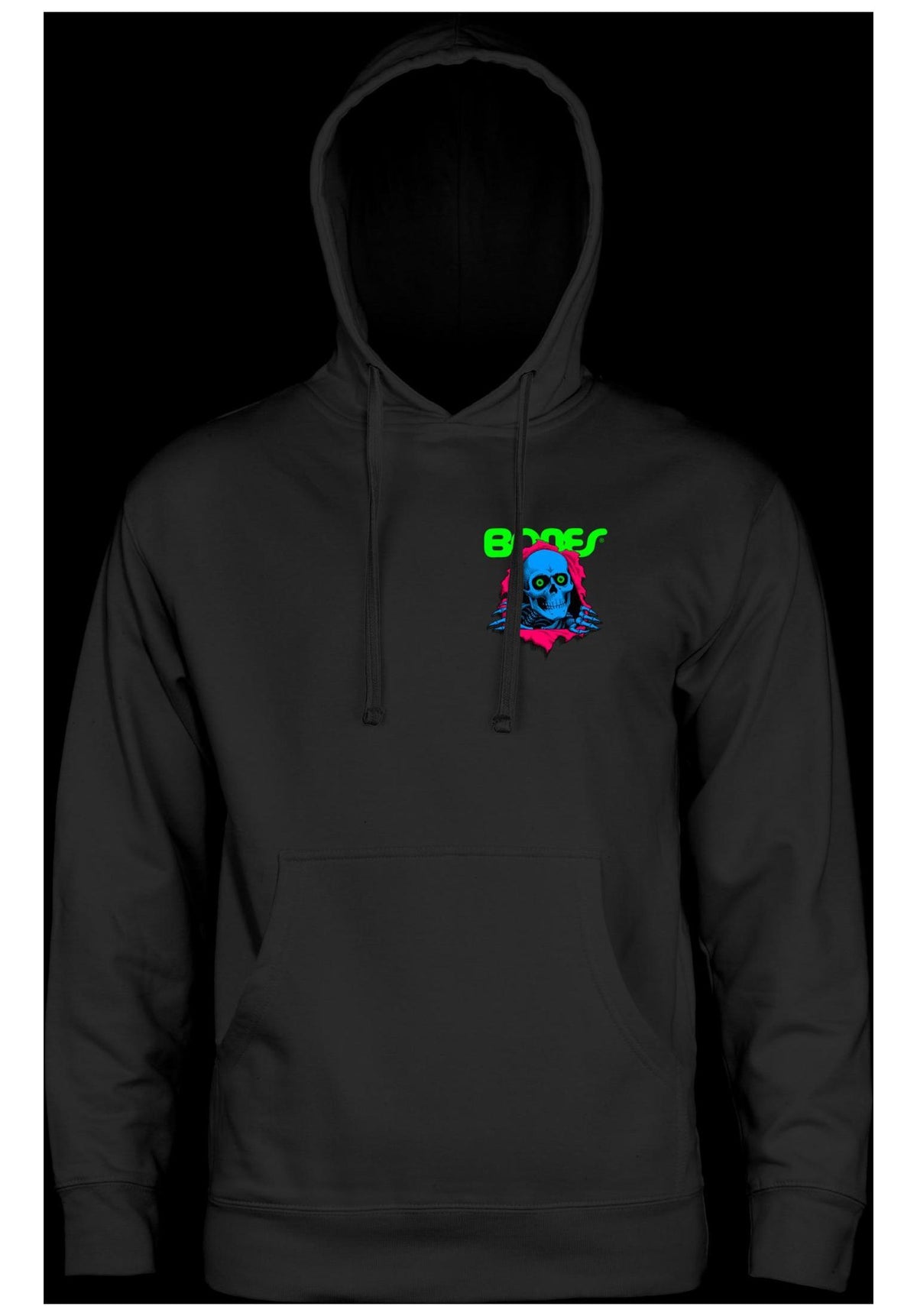 Powell-Peralta Ripper Mid Weigth Sudadera black – Vista trasera