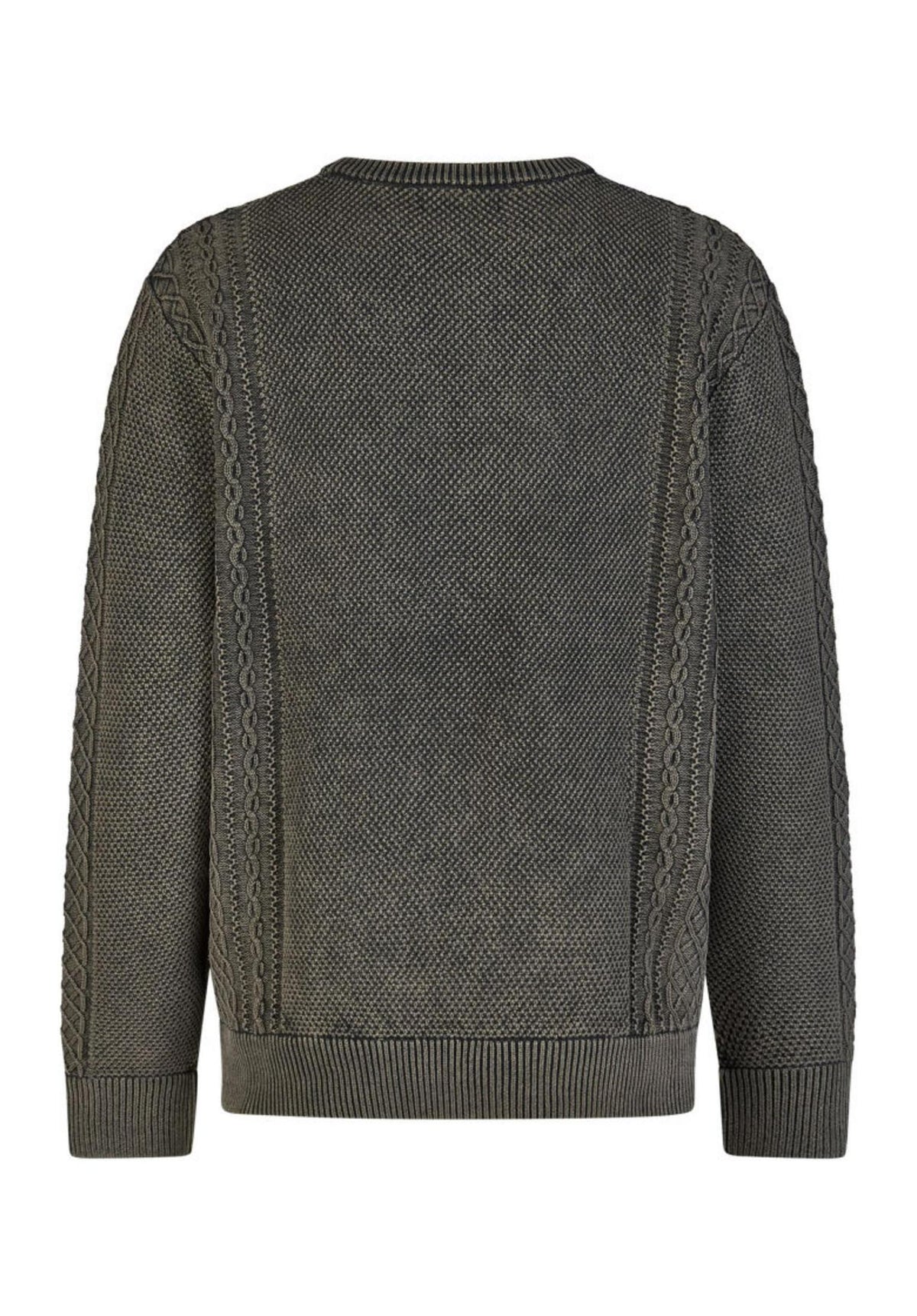 iriedaily Vintage Structure Suéter blackwash – Vista trasera