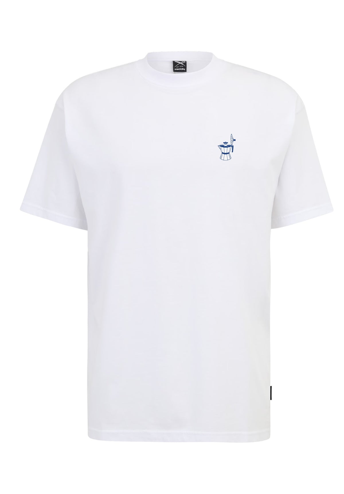iriedaily Couchboy T-Shirt white – Back view