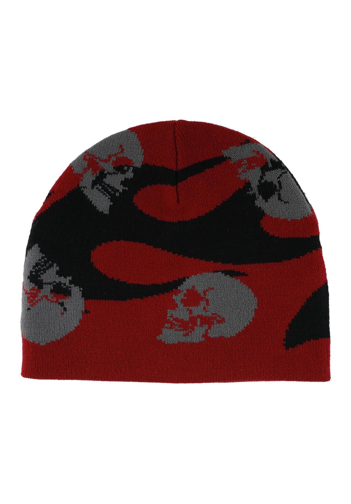 Creature Spiral Skull Heavyweight Berretto maroon-black – Vista posteriore