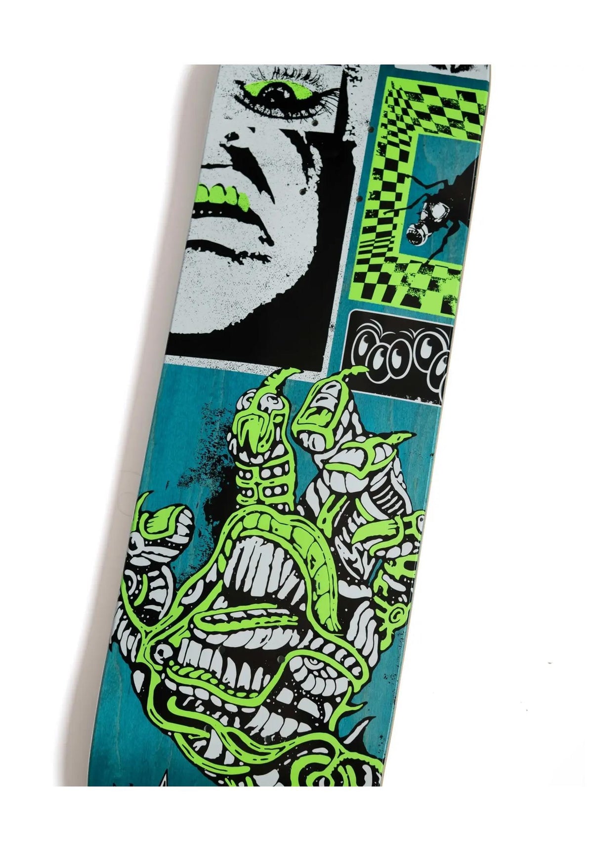 Santa-Cruz Scourge Hand FeelBase Deck green – Detaljevisning 1