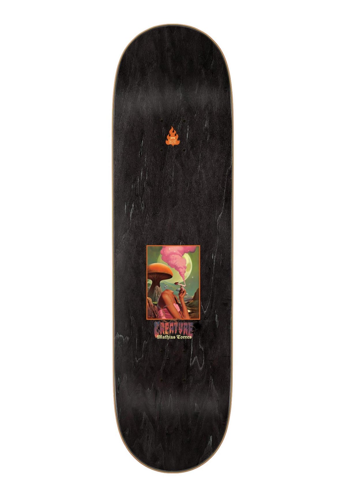 Creature Torres Jaguar Pro Stumps Deck black – Achteraanzicht