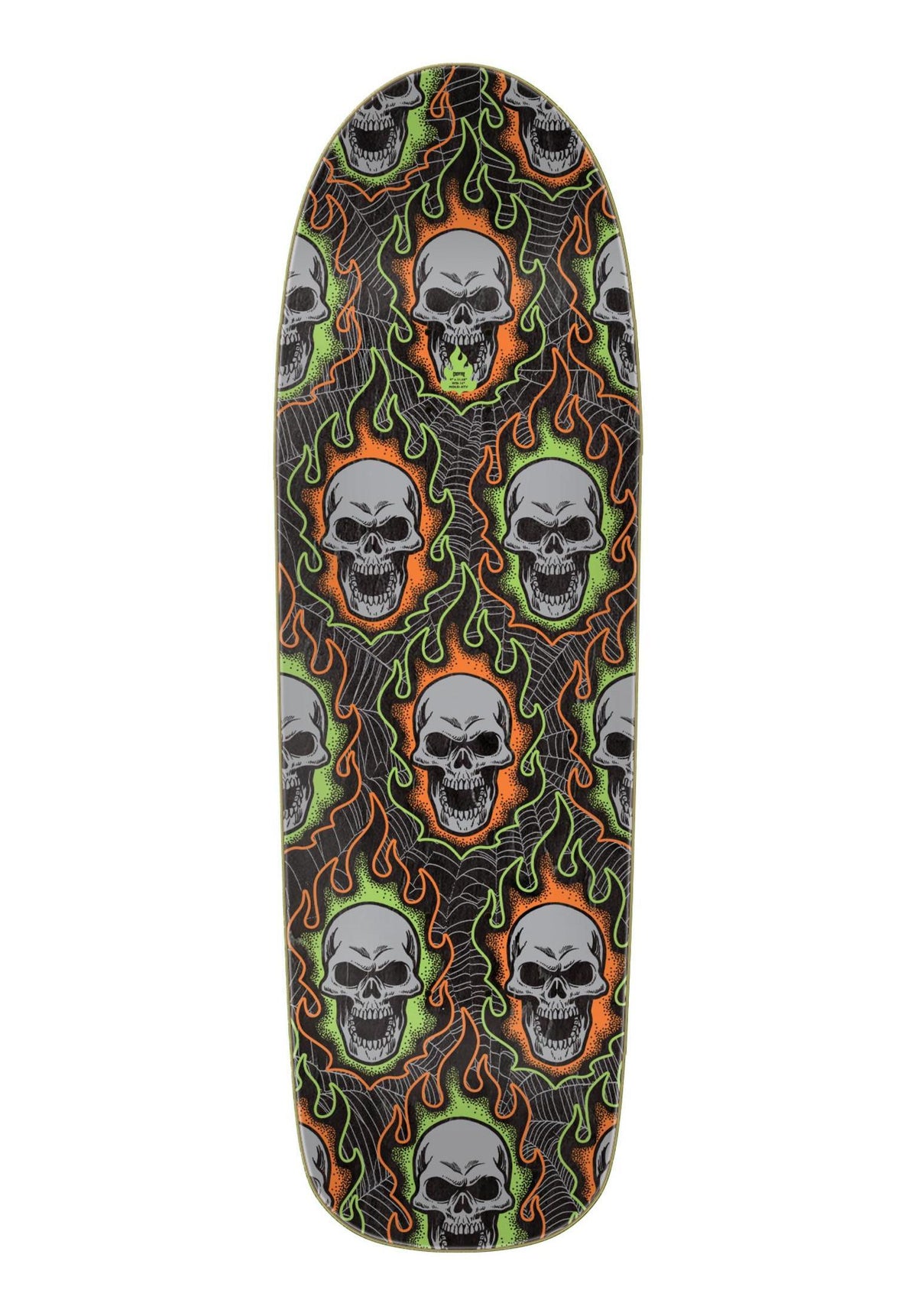 Creature Bonehead Webbed Team Shaped Deck black – Set bagfra
