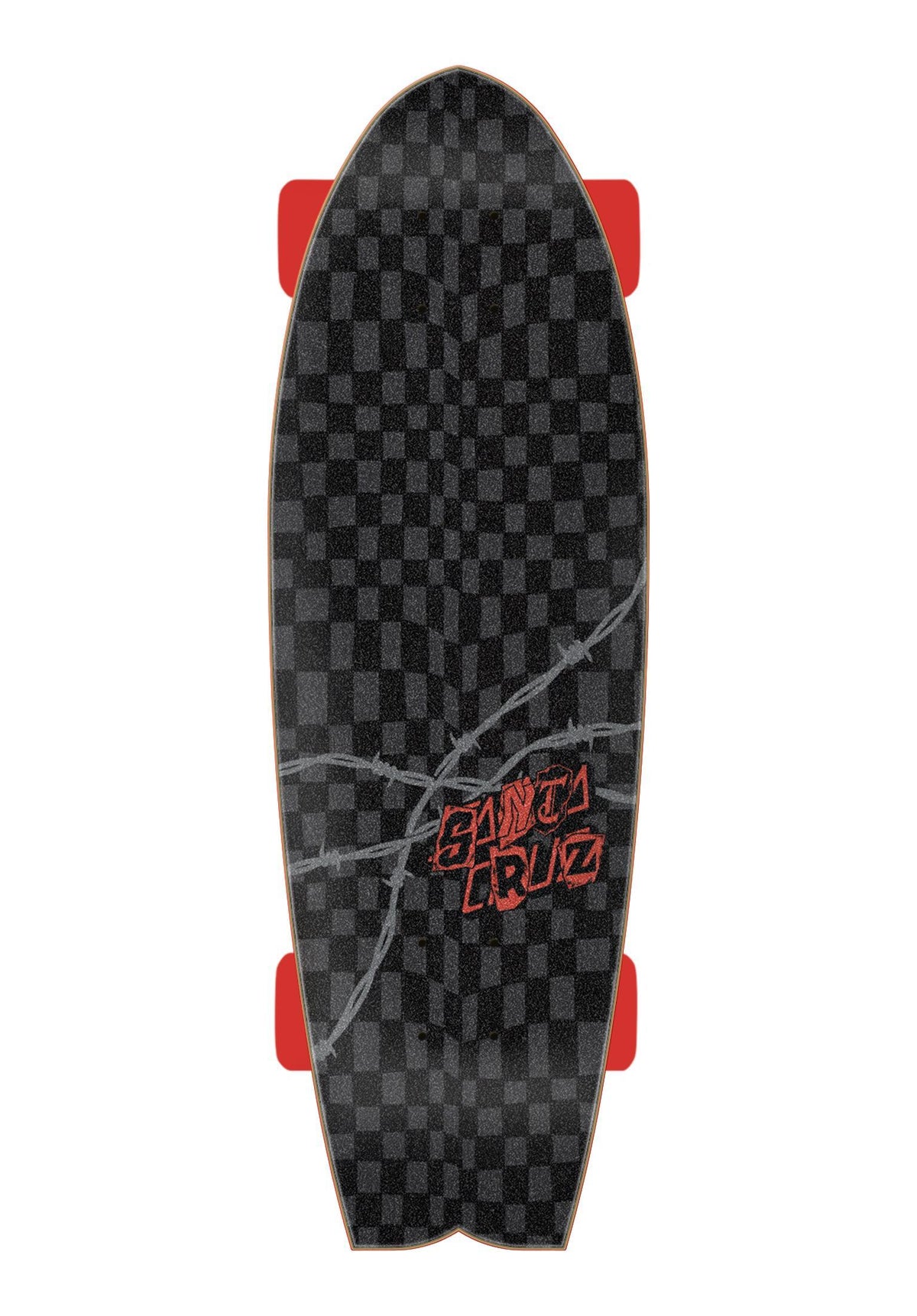 Santa-Cruz Pay Off Dot Shark Cruzer Cruiser-Komplet black – Set bagfra