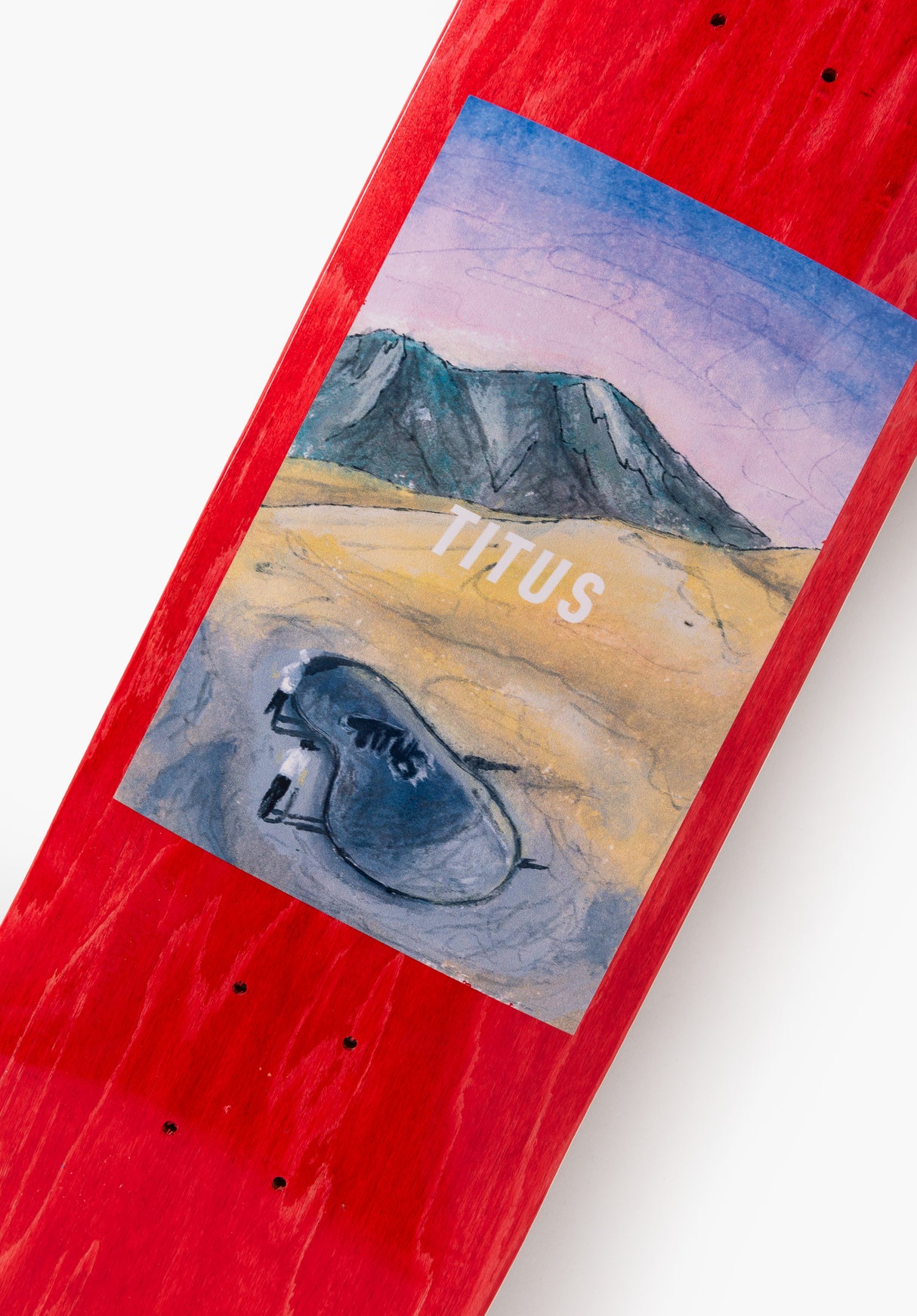 TITUS Taya Deck red-hi – Set oppefra