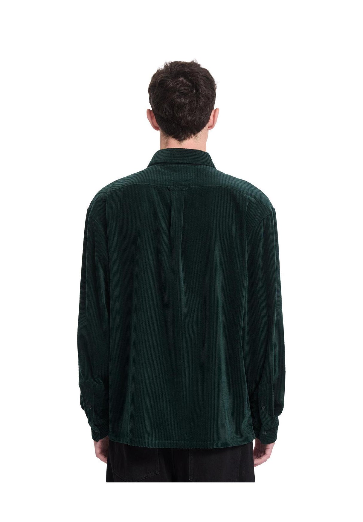 Volcom Fostered II Cord Camisa scarab – Vista trasera