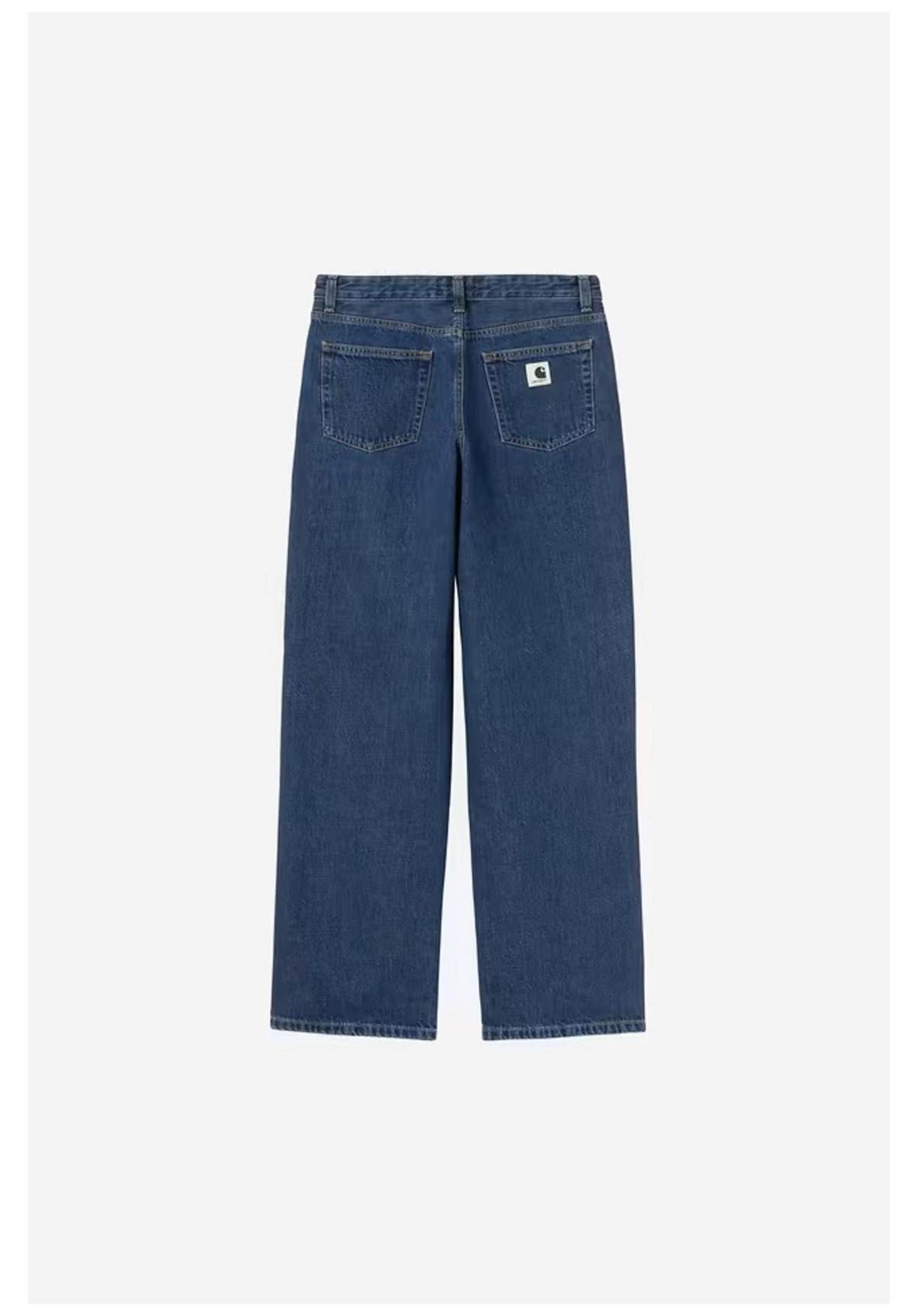 Carhartt WIP W' Lavine Jeans blueheavystonewash – Back view