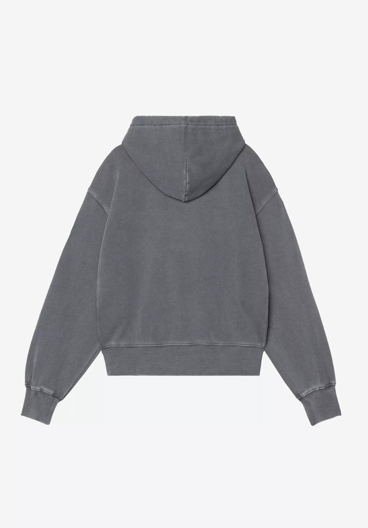 Carhartt WIP W' Hooded Nelson Felpa con cappuccio e zip styxgarmentdyed – Vista posteriore