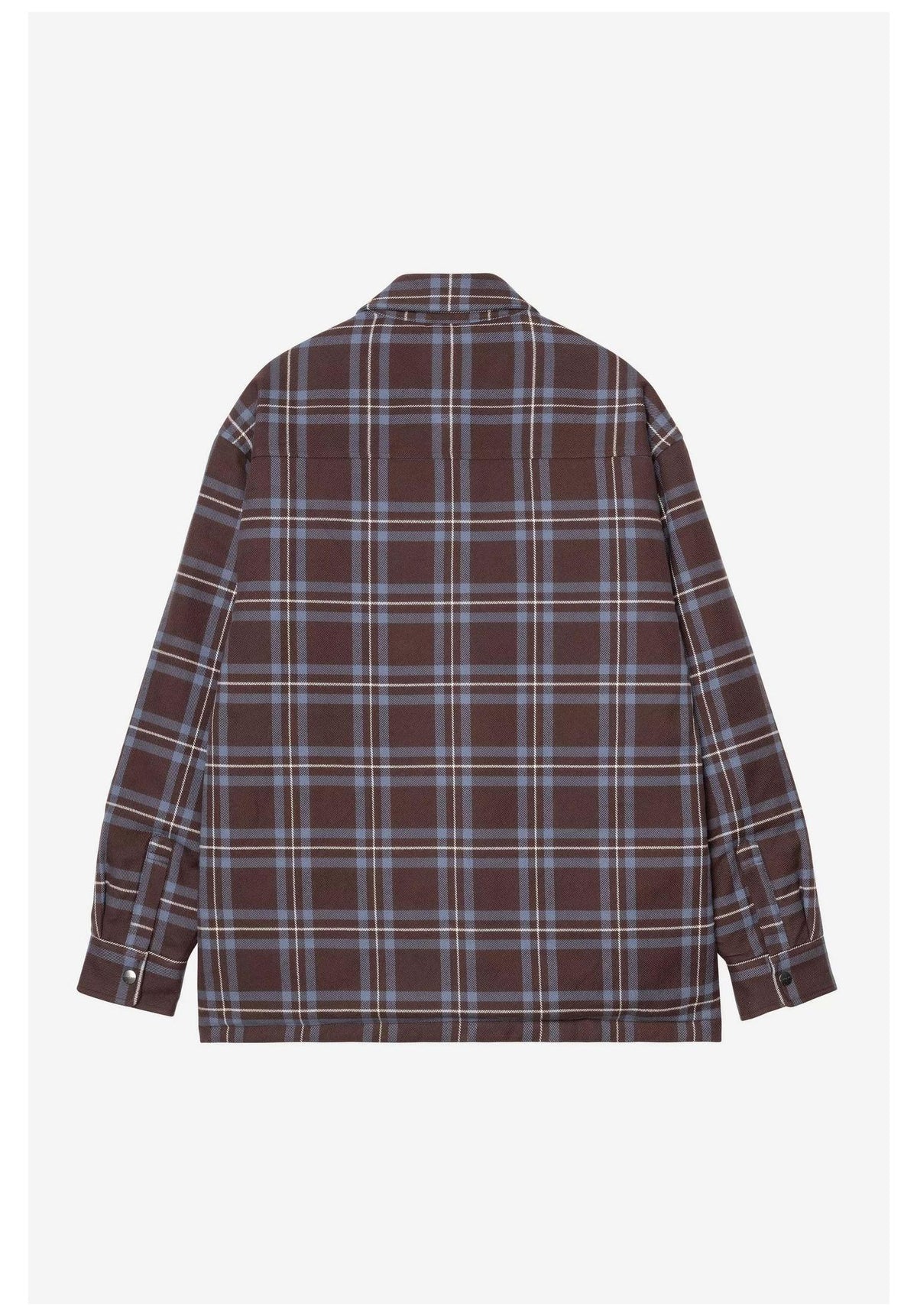 Carhartt WIP Baird Shirt Jac Overgangsjakke bairdcheck-palisander – Set bagfra