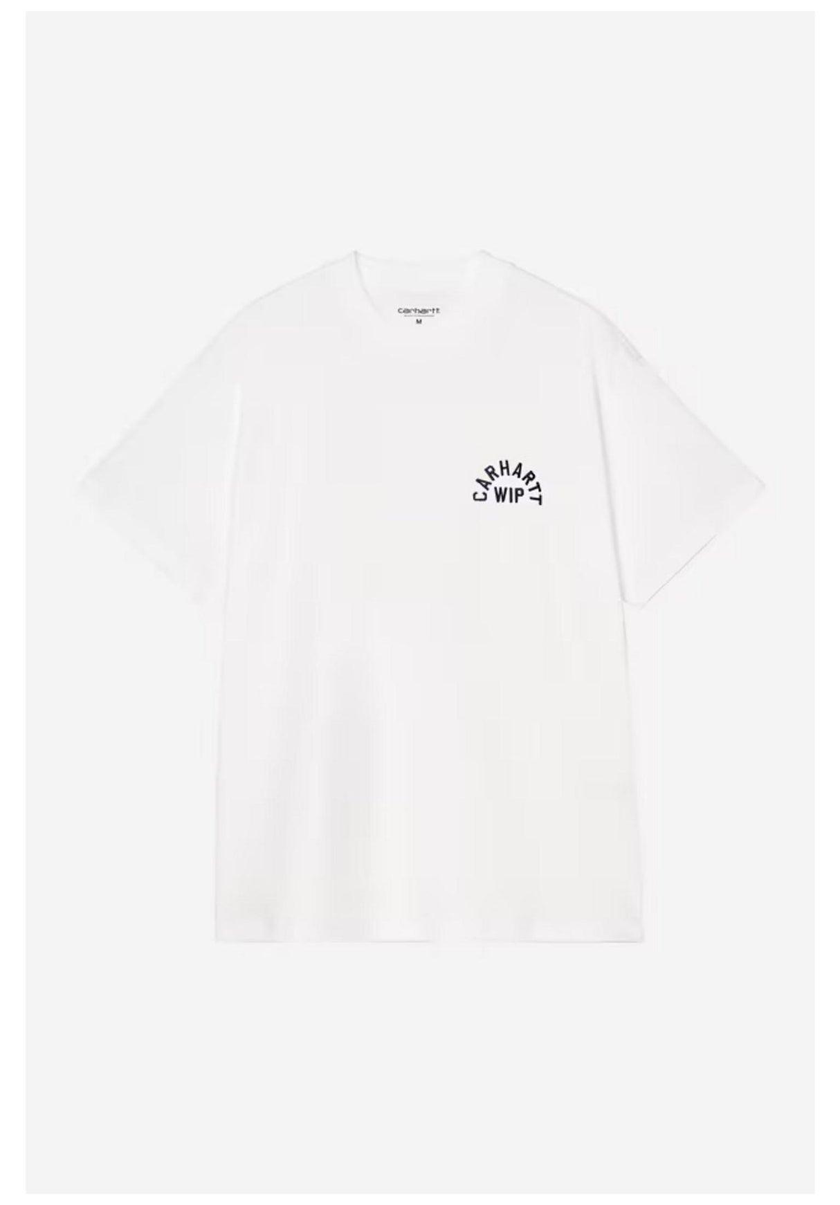 Carhartt WIP Arch Script T-Shirt white-darknavy – Set bagfra