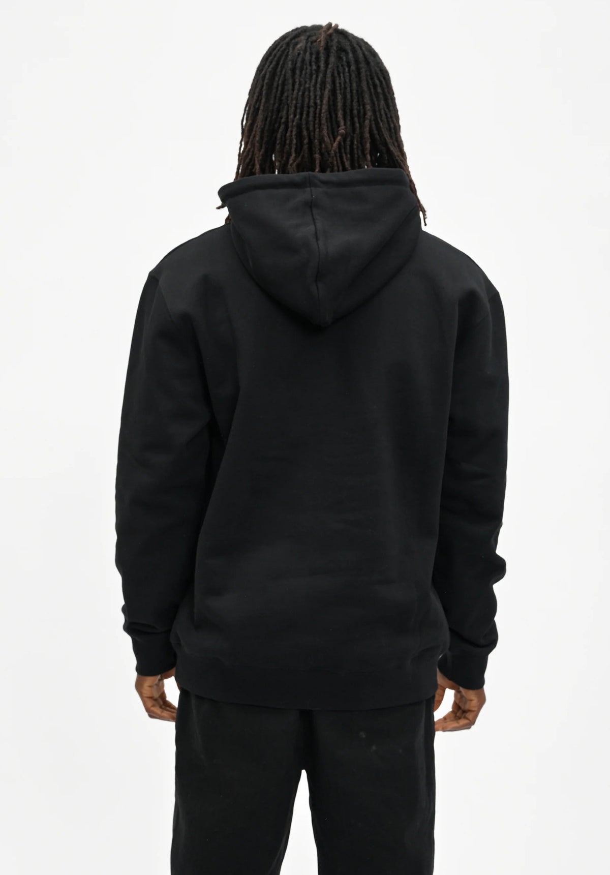 Cleptomanicx Peace Sweat à capuche black – Vue de dos